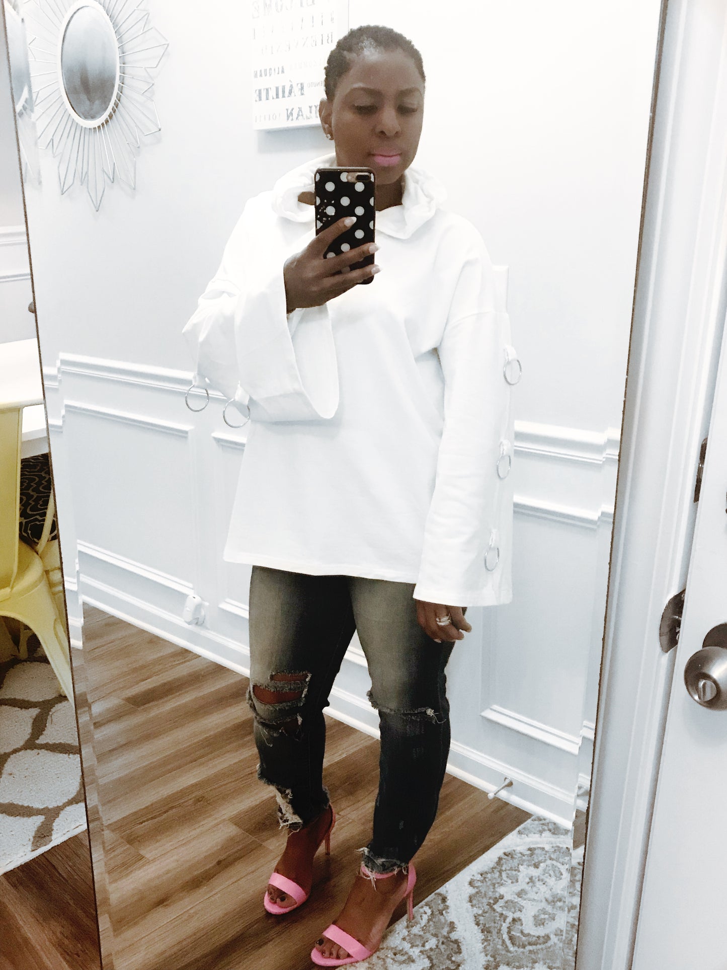 Pure & Edgy Ringlet Hoodie: Sizes S-L