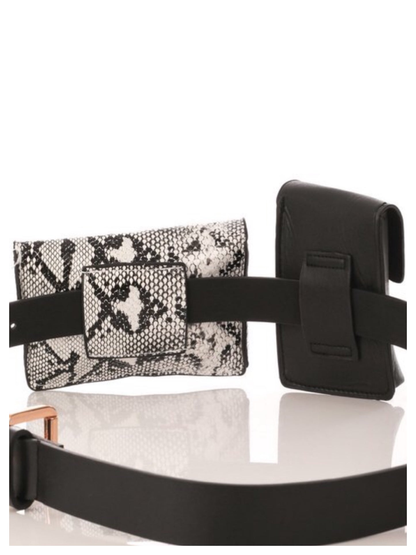 PREORDER: Snakeskin Double Belt Bag!