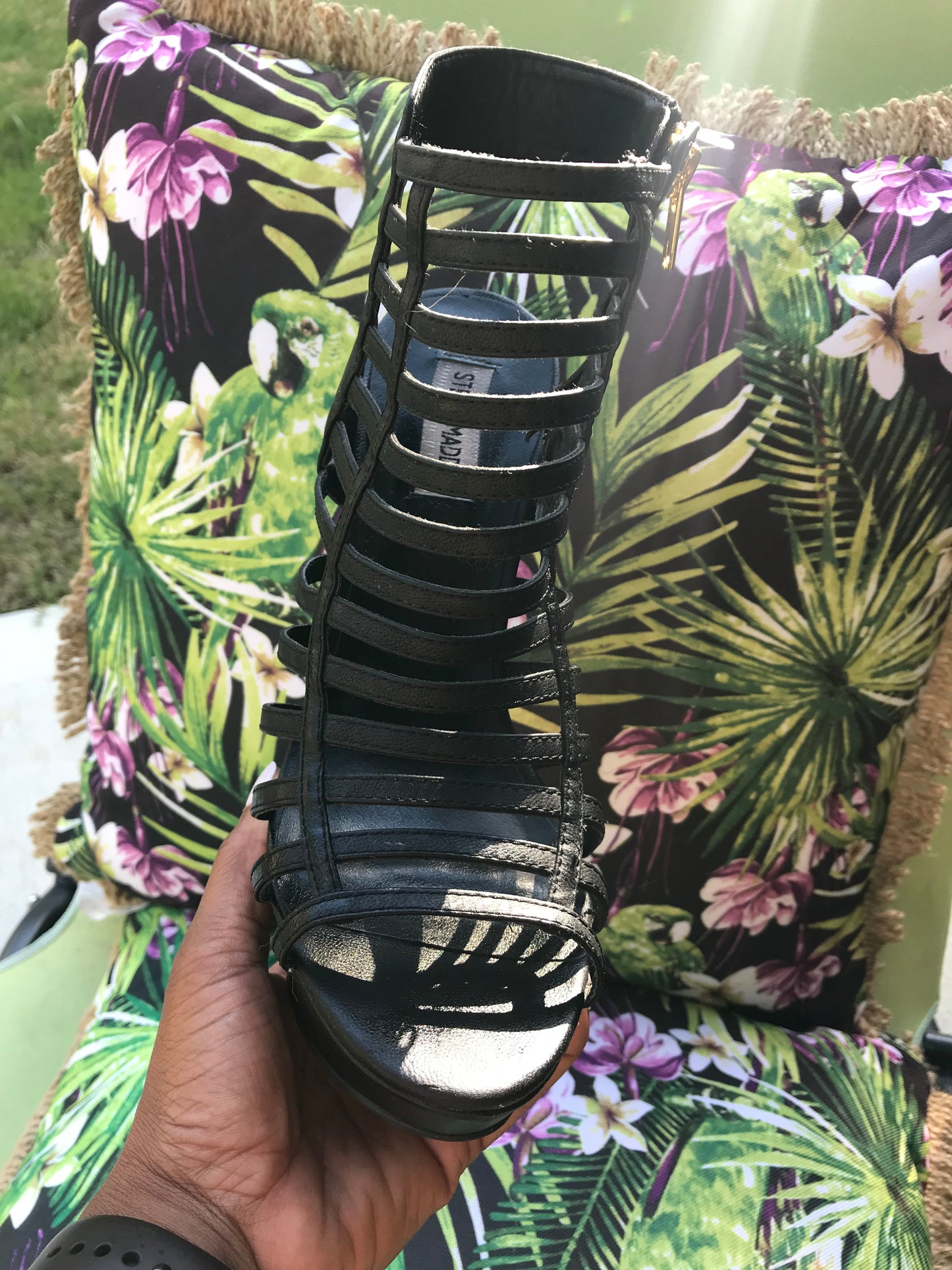 Steve Madden Wedge Sandals: Size 10