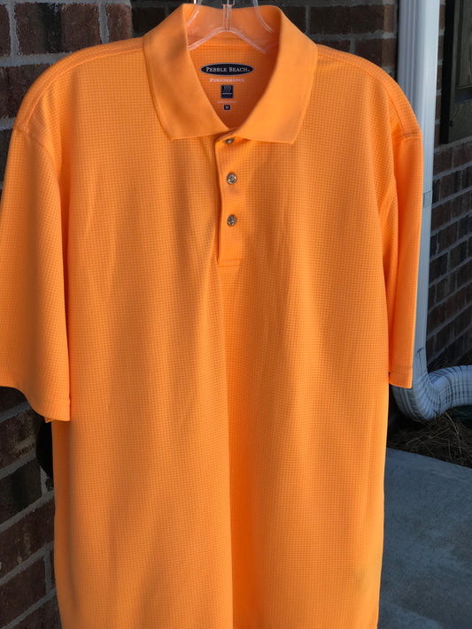 Pebble Beach Dry Fit Performance Golf Shirt! Size M