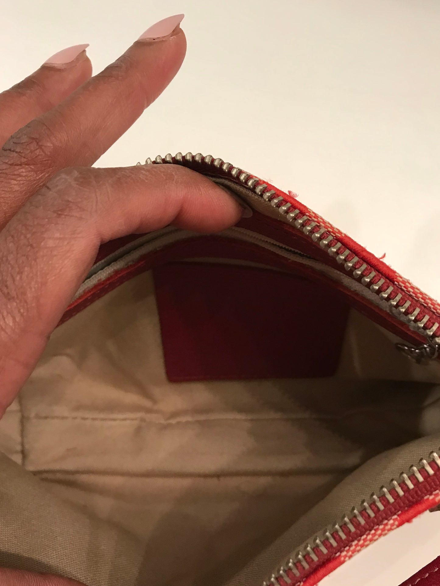 Coach Monogrammed Mini Tote!