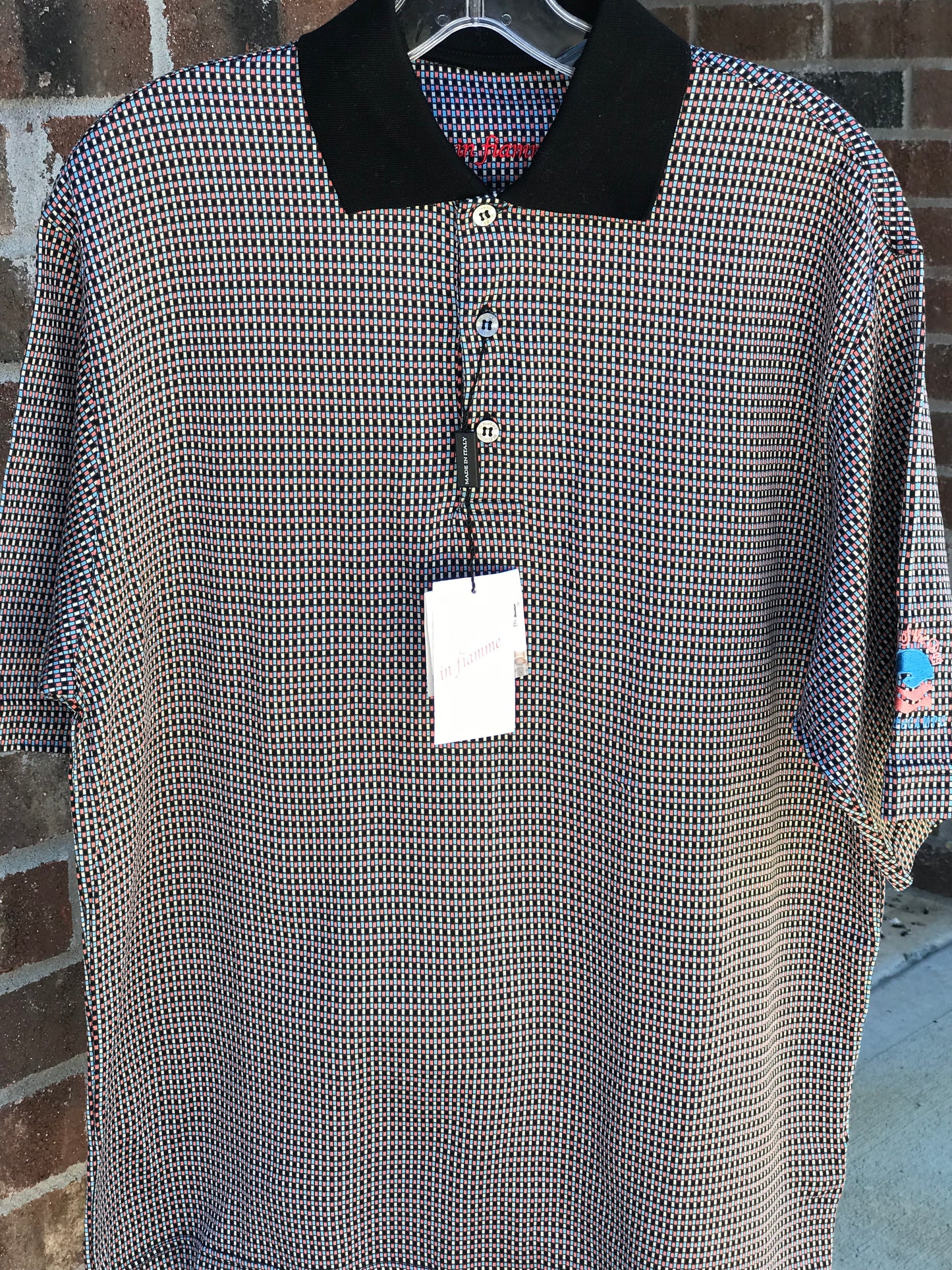 In Fiamme Italian Golf Shirt! Size M