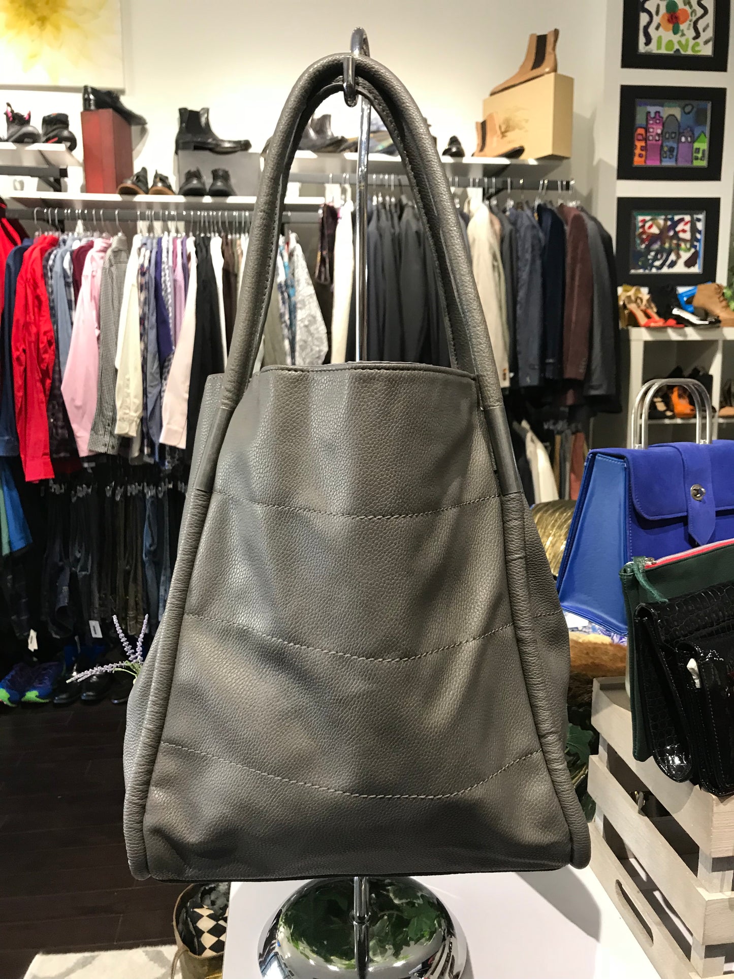 Neiman Marcus Faux Leather Hobo!