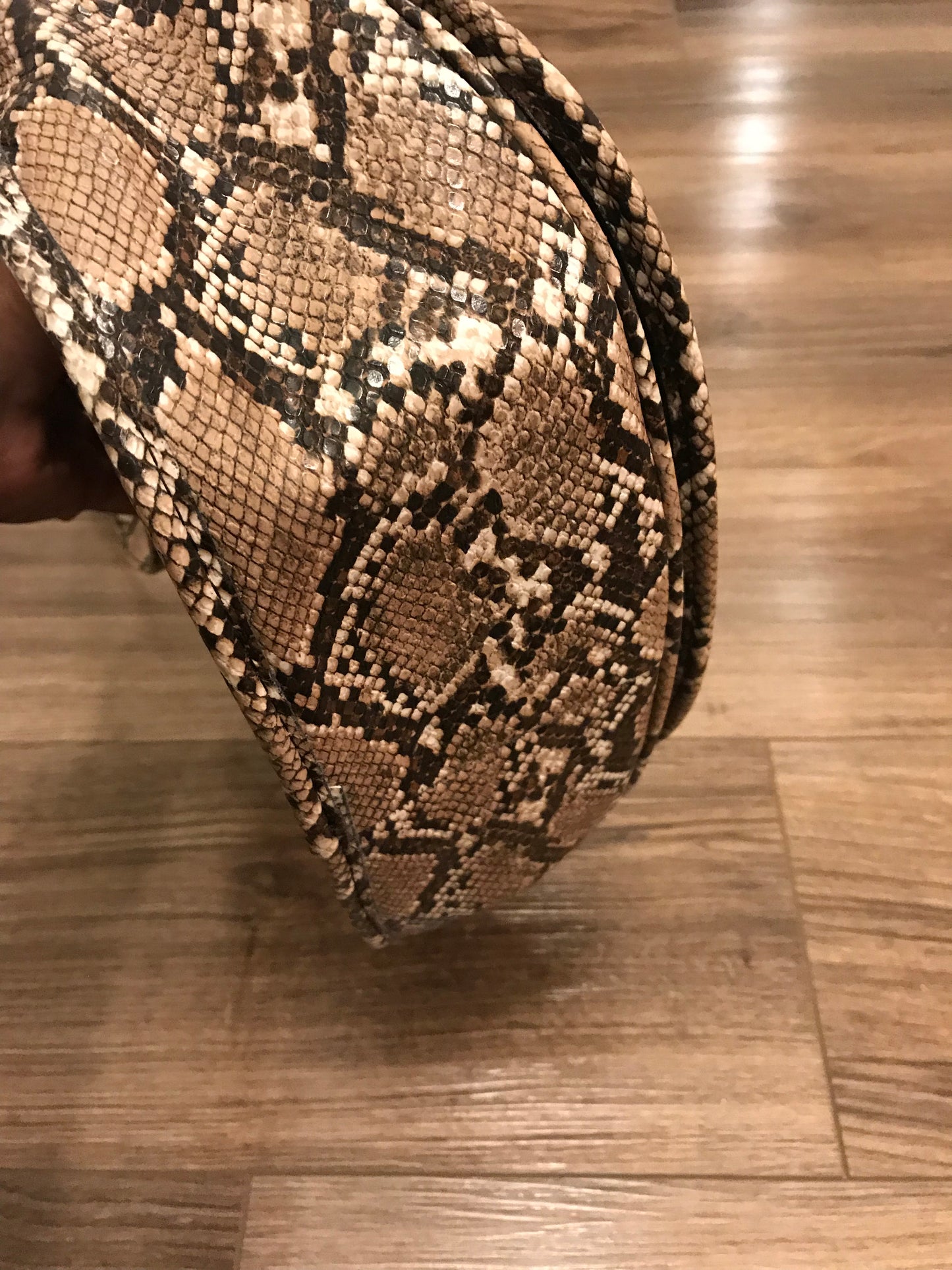 Nine West Snakeskin Crossbody!