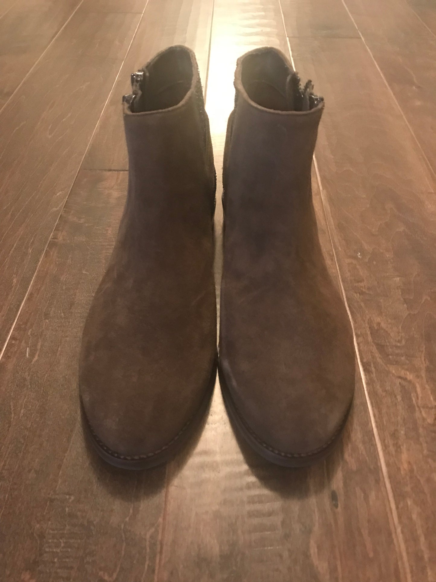 Gianni Bini Suede Glitter Booties: Size 9.5