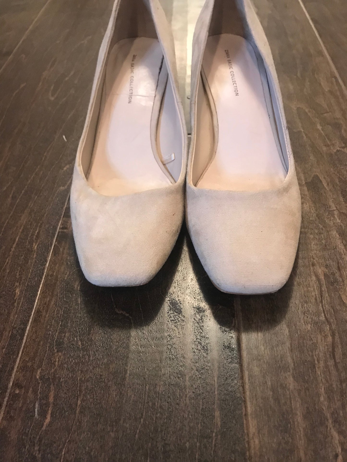 Zara Chunky Heels: Sz 38