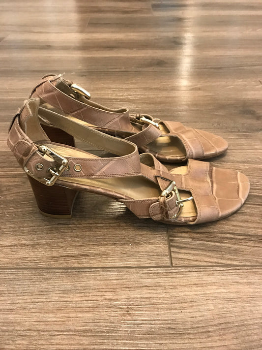 Stuart Weitzman Croc Sandals! Size 8.5