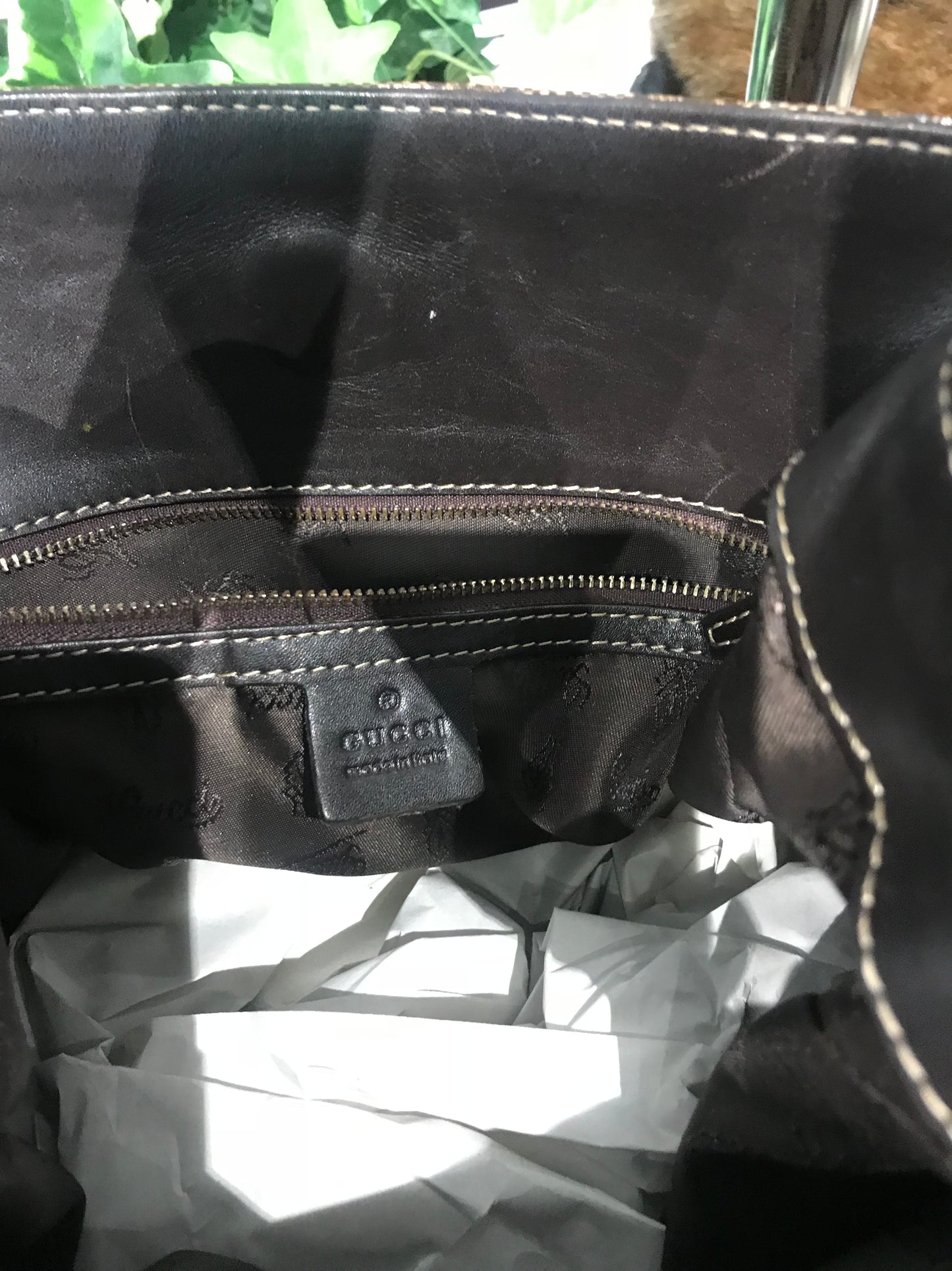 Gucci GUCCISSIMA Joy Crystal Handbag w/ Wallet!