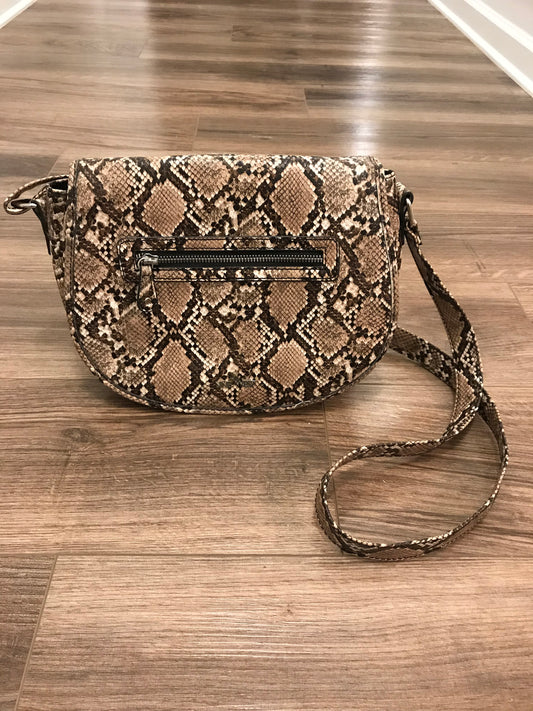 Nine West Snakeskin Crossbody!