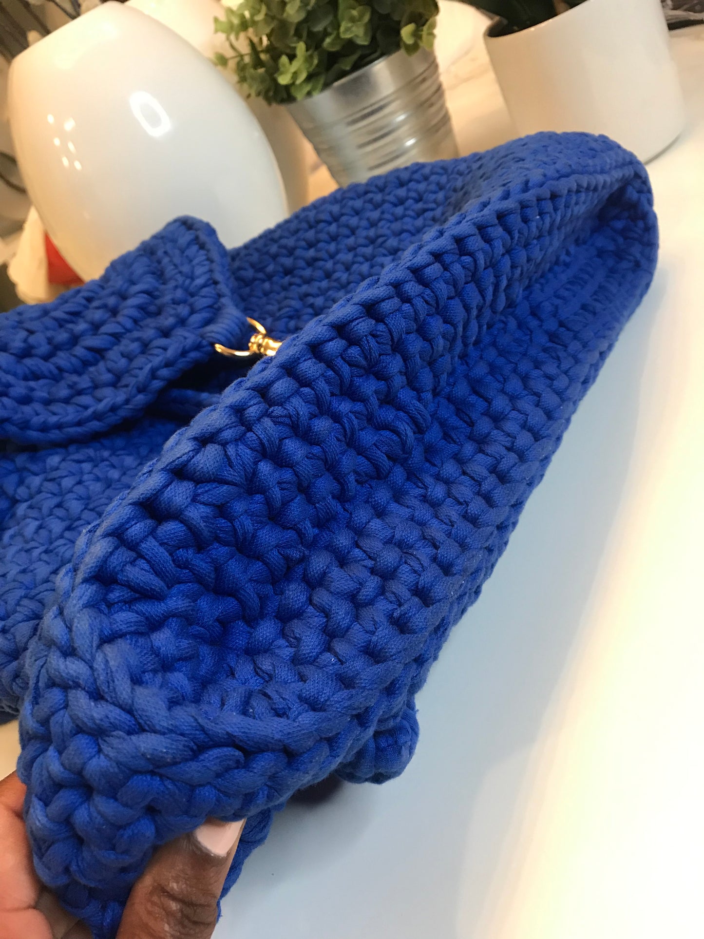 Handmade Crochet Backpack! Size: Large