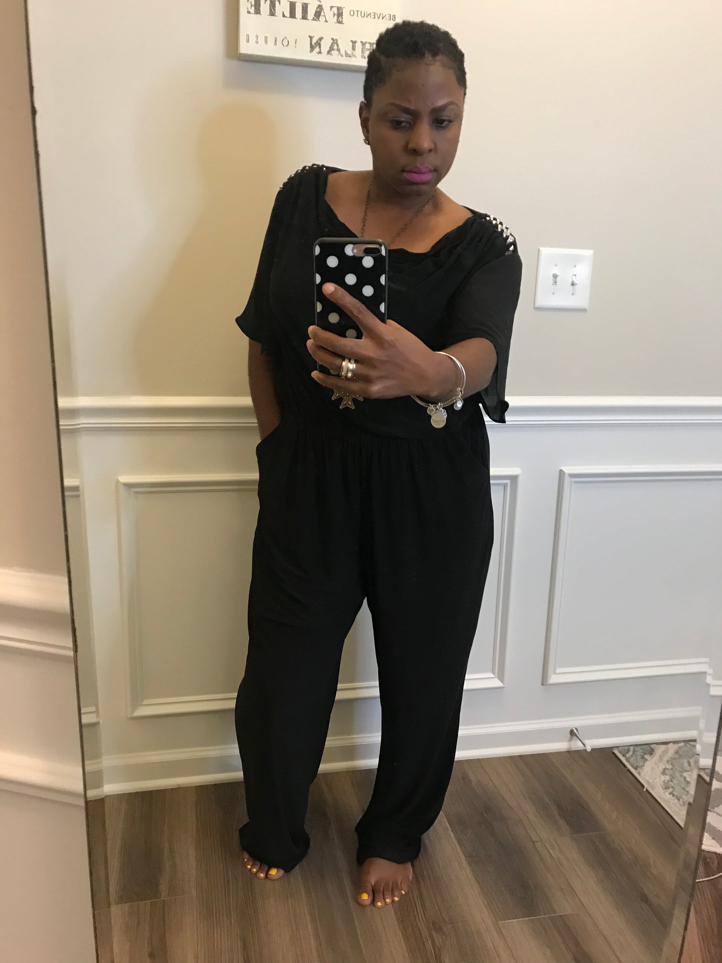 BLACK CHANDELIER JUMPER!! Size 2X