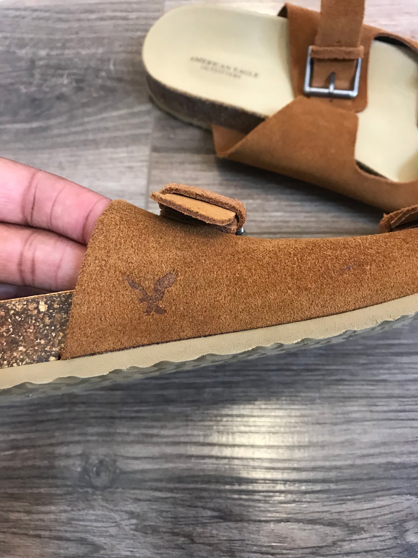 American Eagle Suede Sandals! Size 9