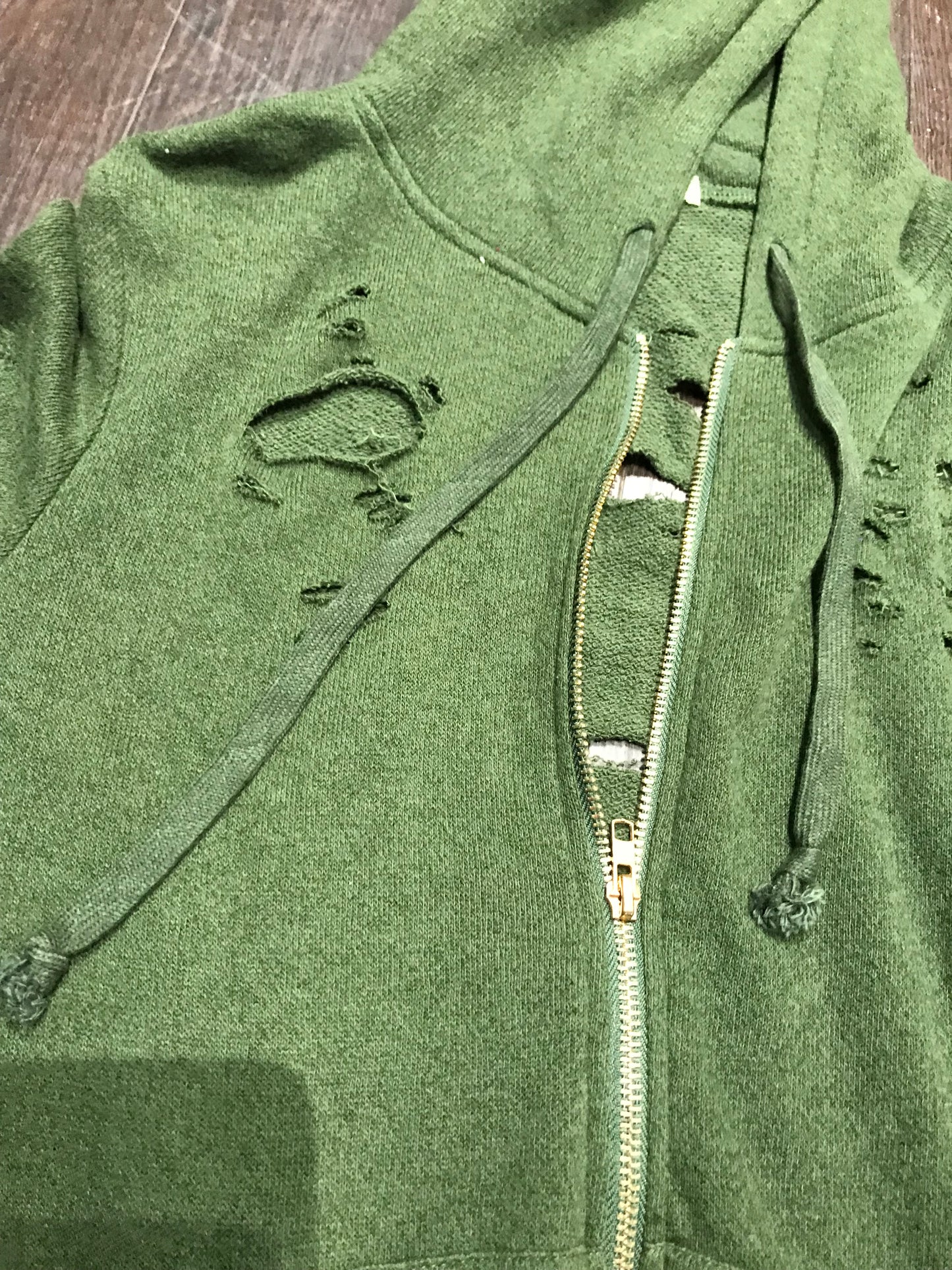 Army Green Distressed Jogger Set!