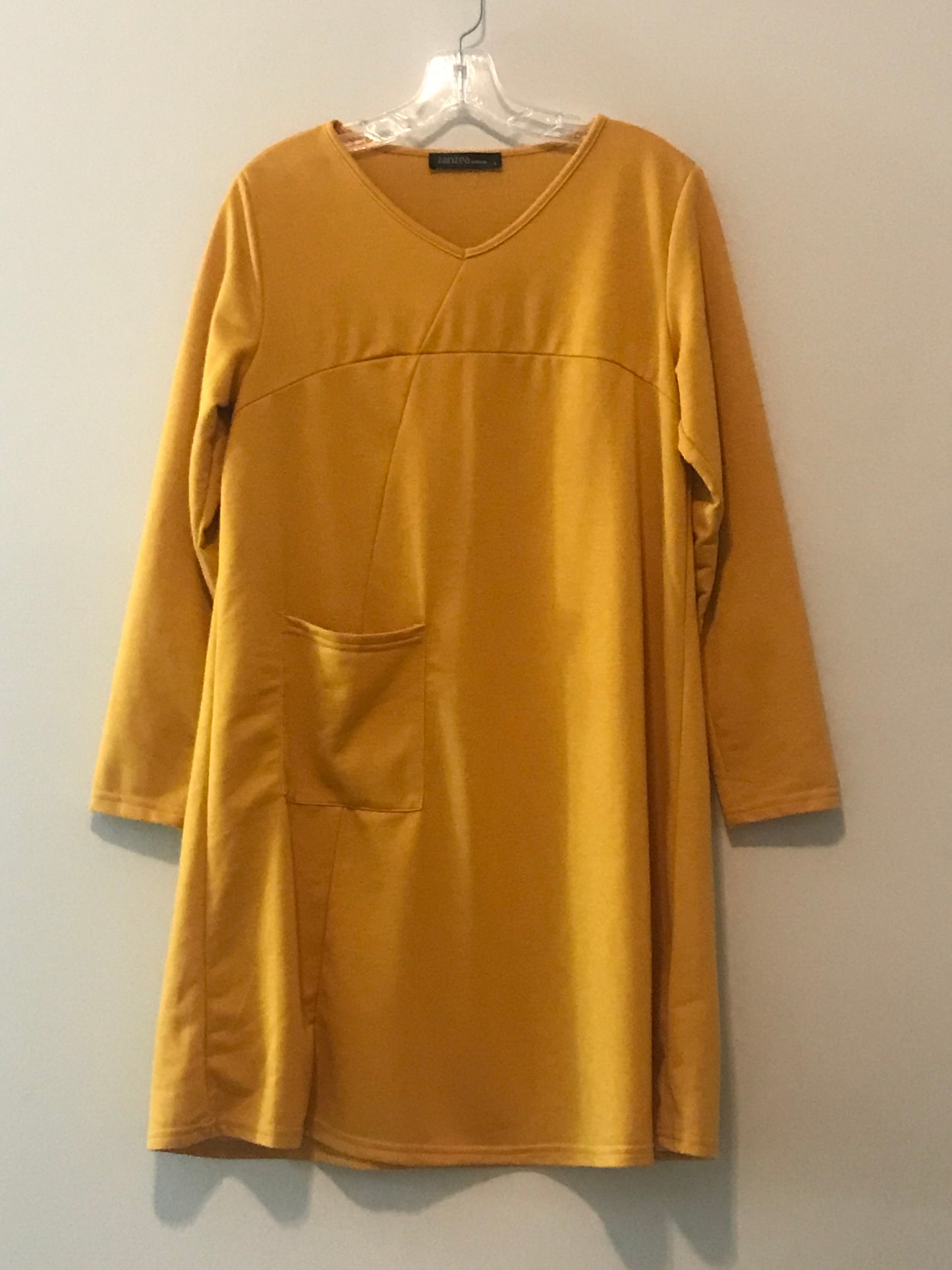 Mustard Dress/Tunic: Sz L
