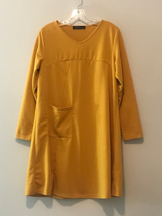 Mustard Dress/Tunic: Sz L