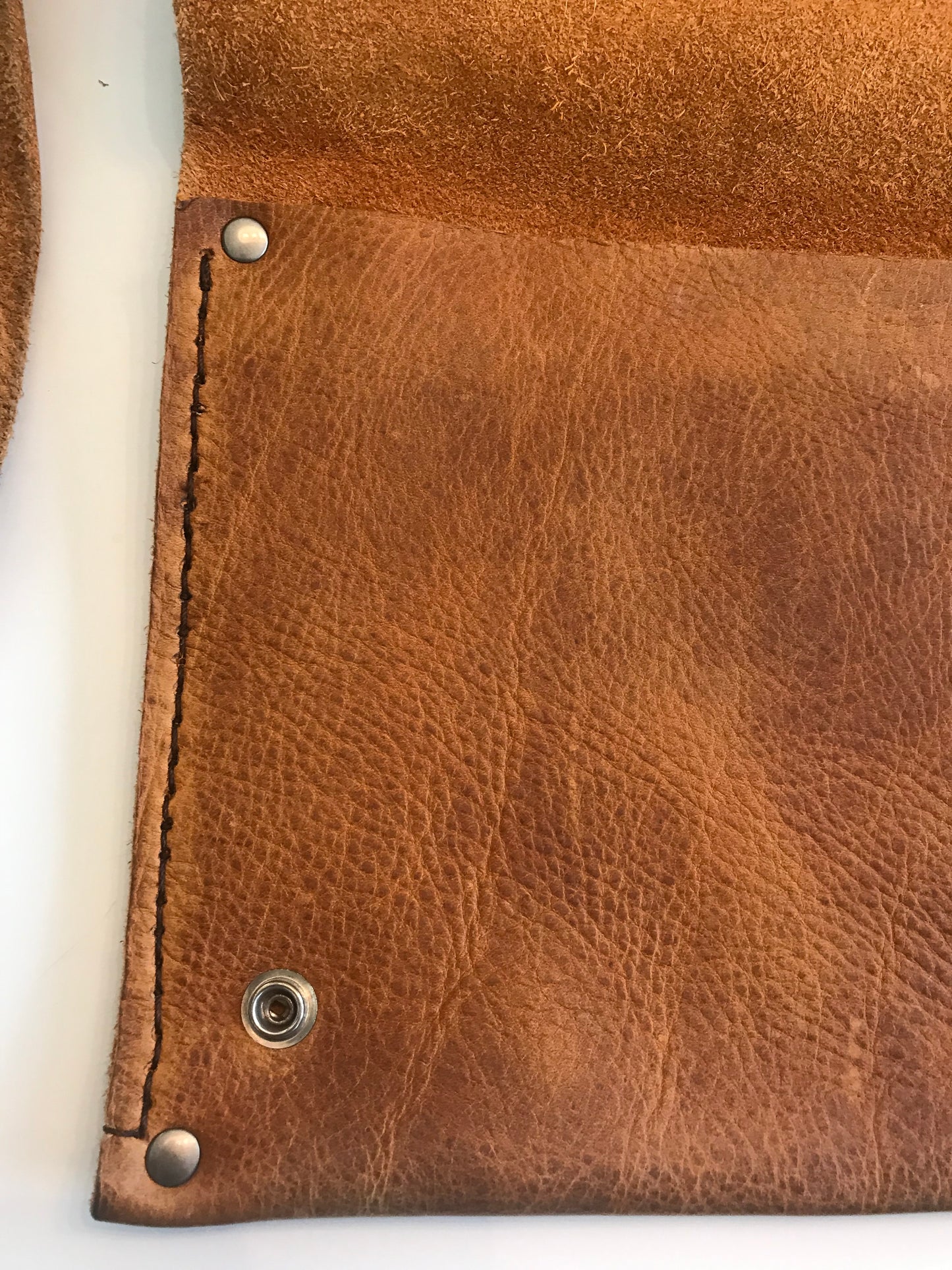HANDMADE LEATHER CROSSBODY!!