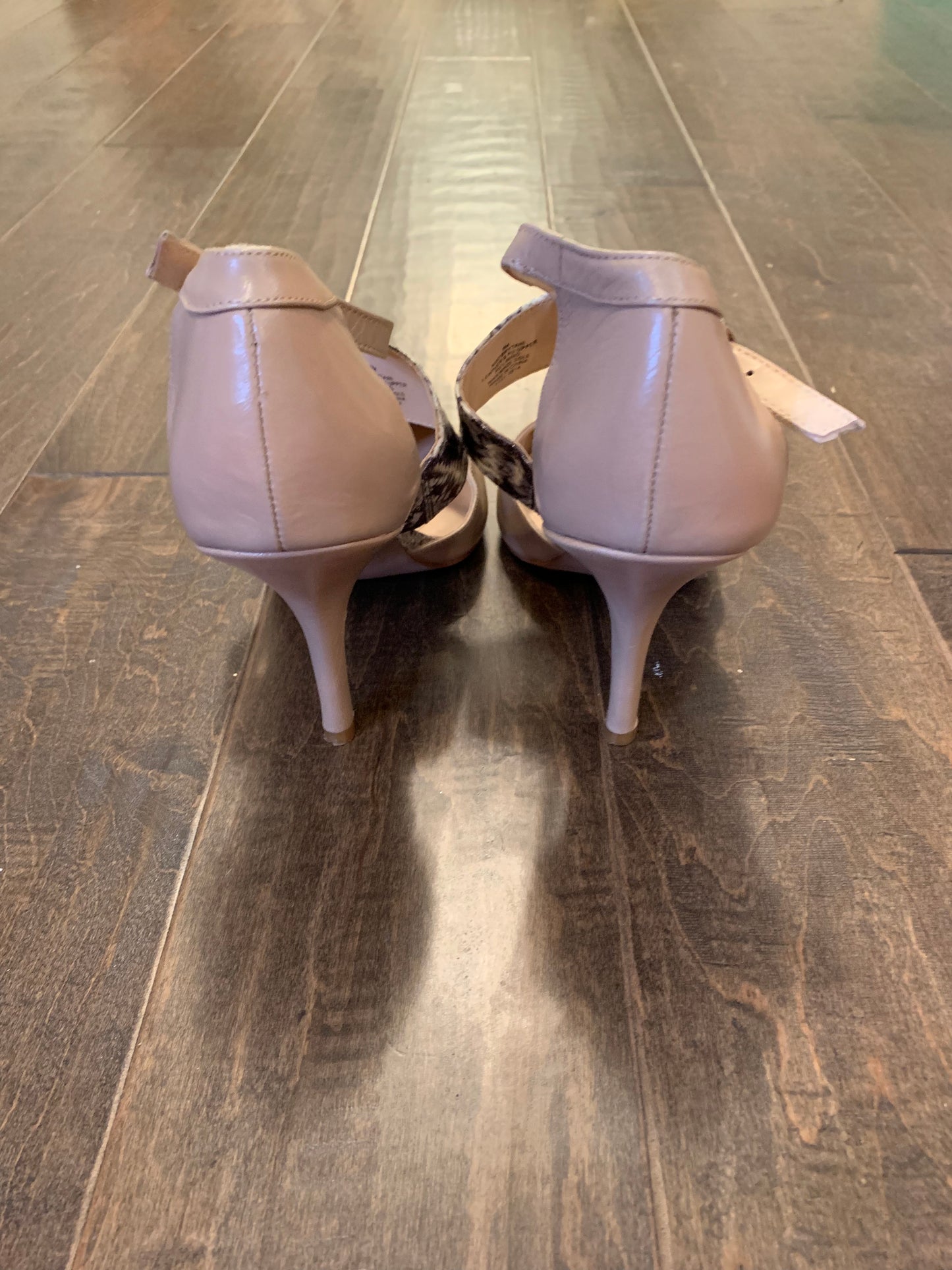 Nine West Nude Heels: Sz 9