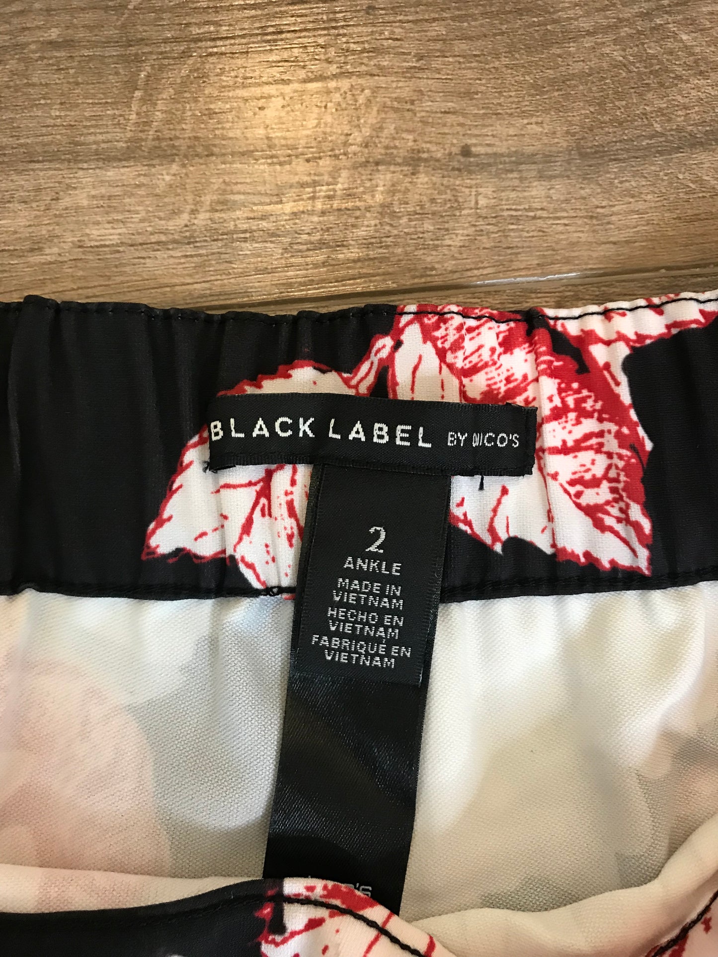 Chico’s Floral Jogger Pants: Size L (12)