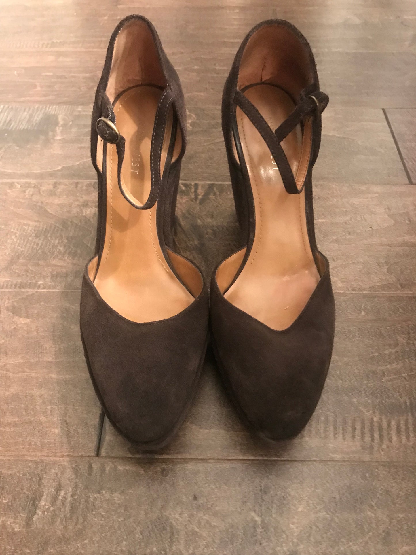 Nine West Suede Wedges: Sz 7