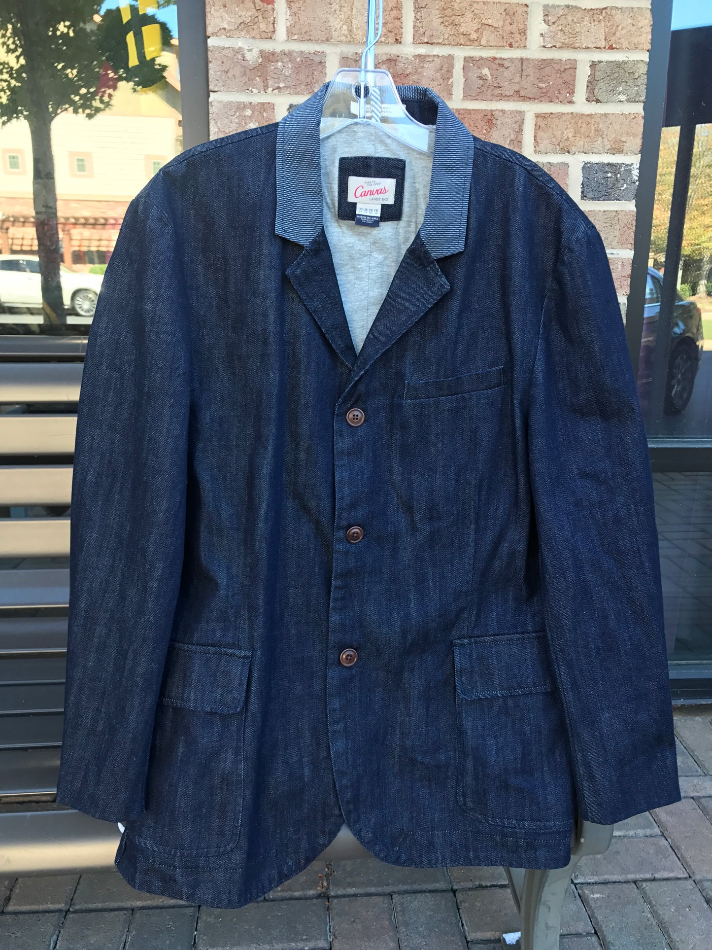 MEN'S DENIM BLAZER: Sz 44