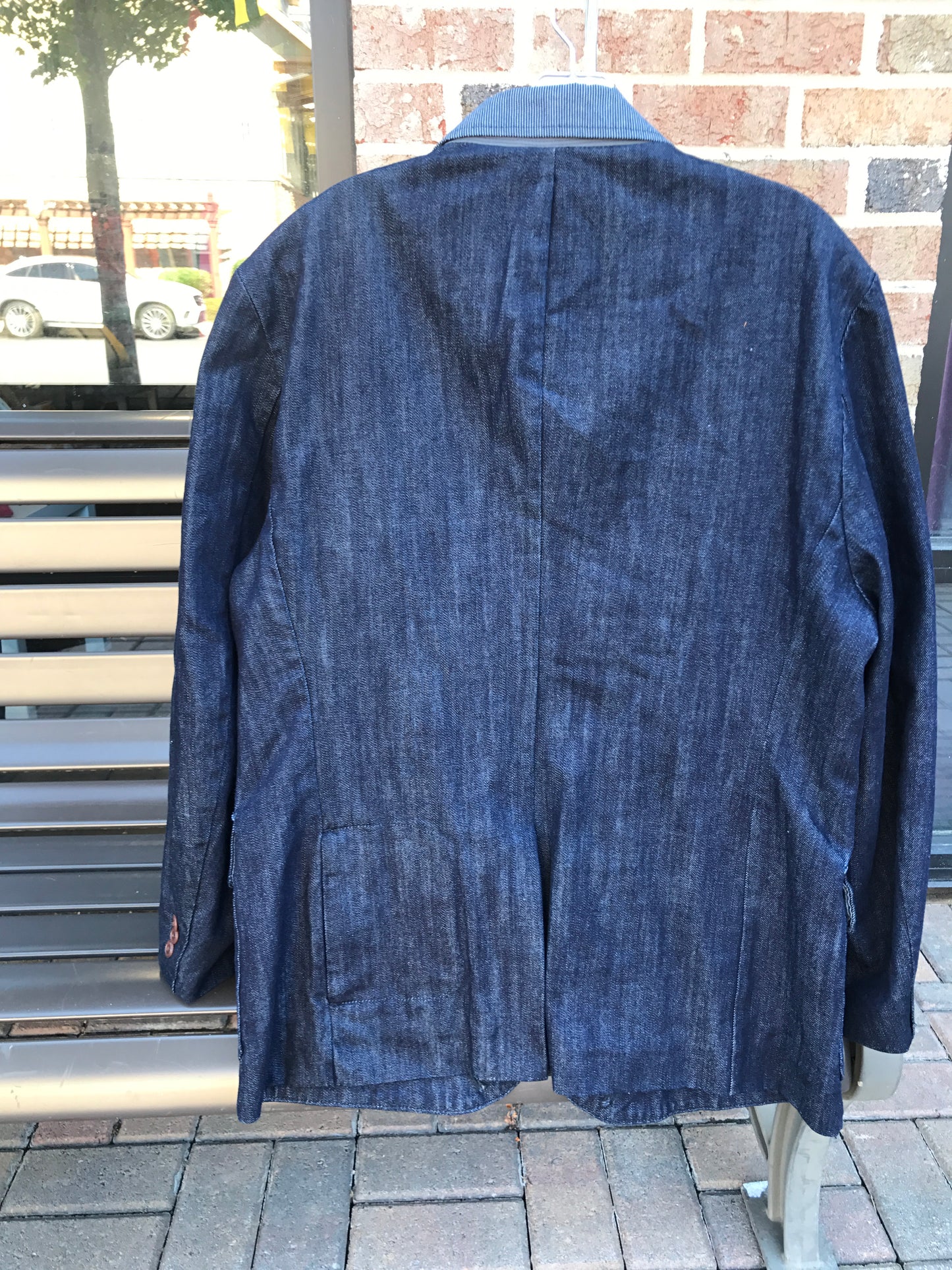 MEN'S DENIM BLAZER: Sz 44