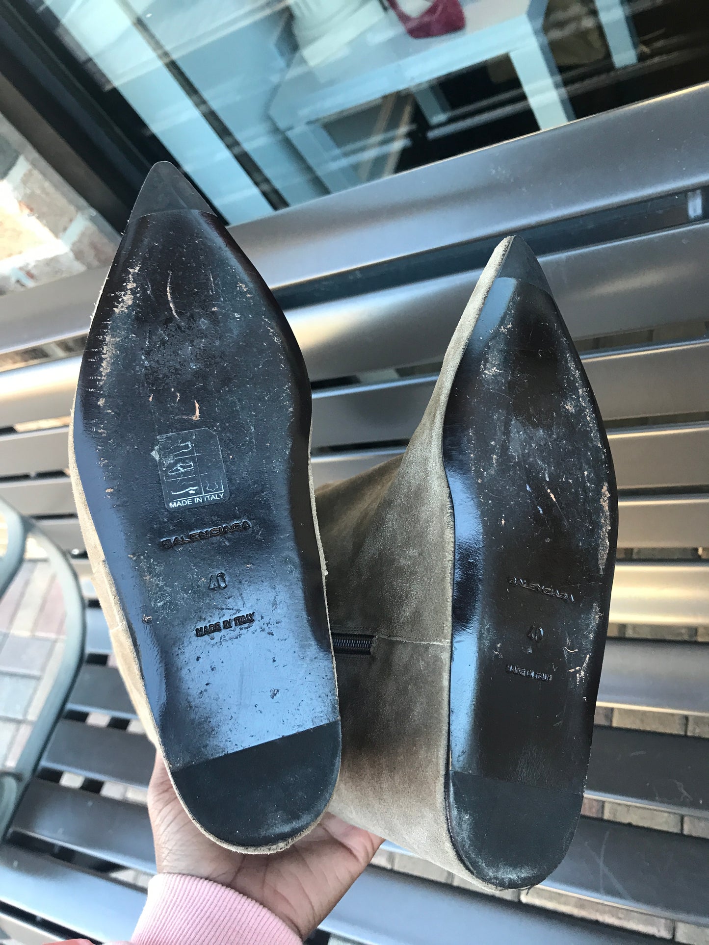 Balenciaga Hidden Platform Boots: Sz 40