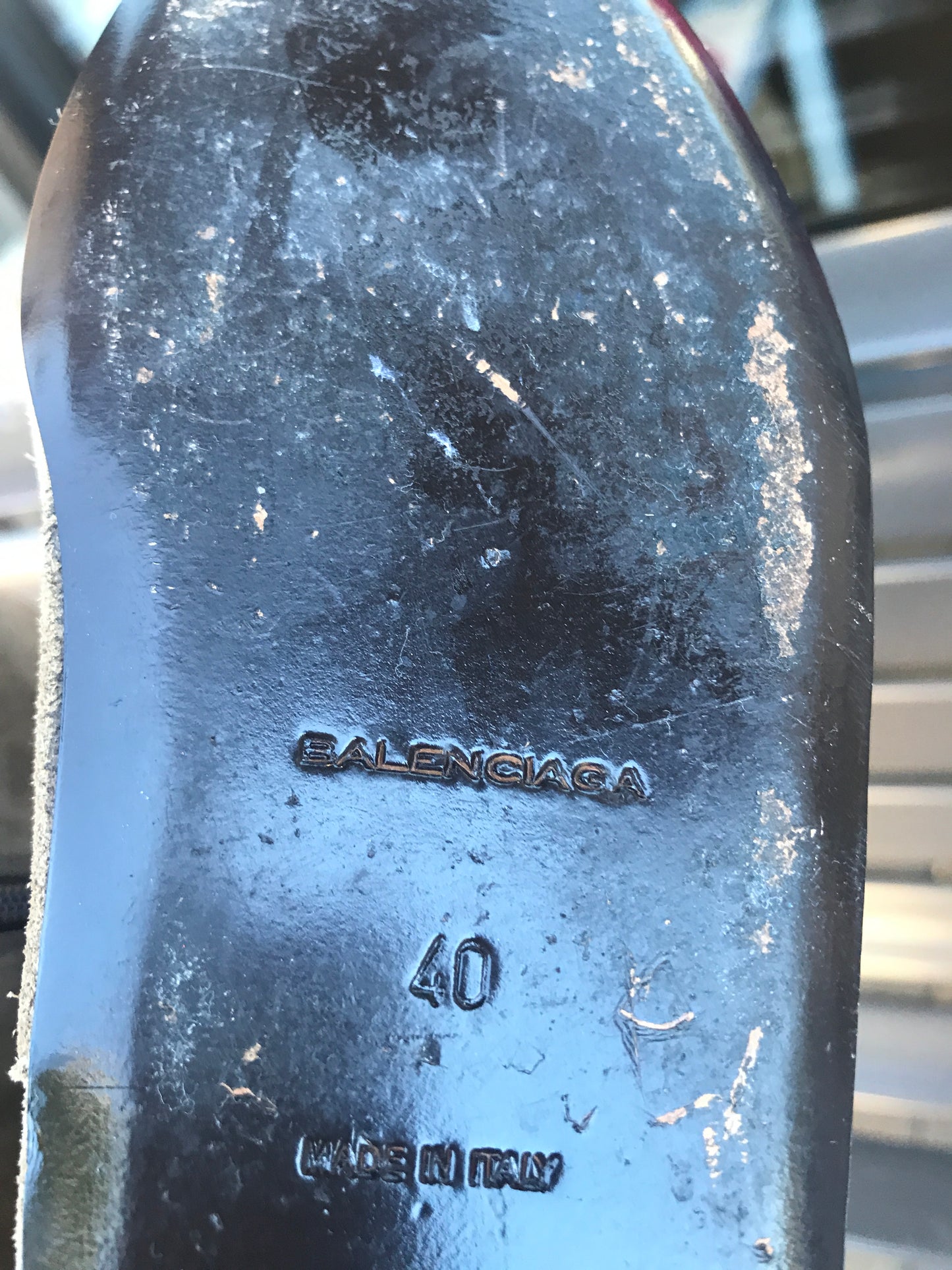 Balenciaga Hidden Platform Boots: Sz 40