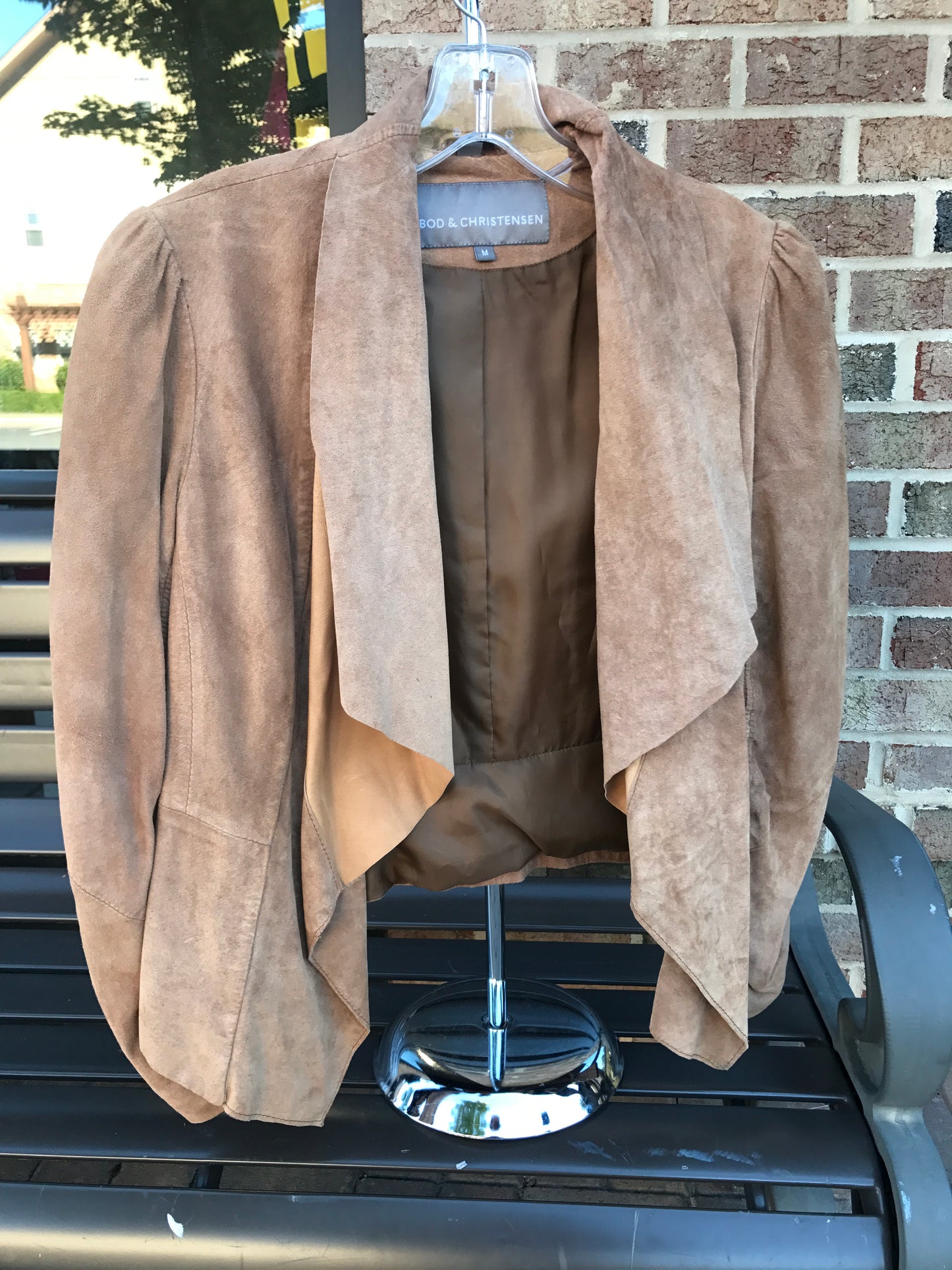 BOD & CHRISTENSEN SUEDE JACKET: Sz M