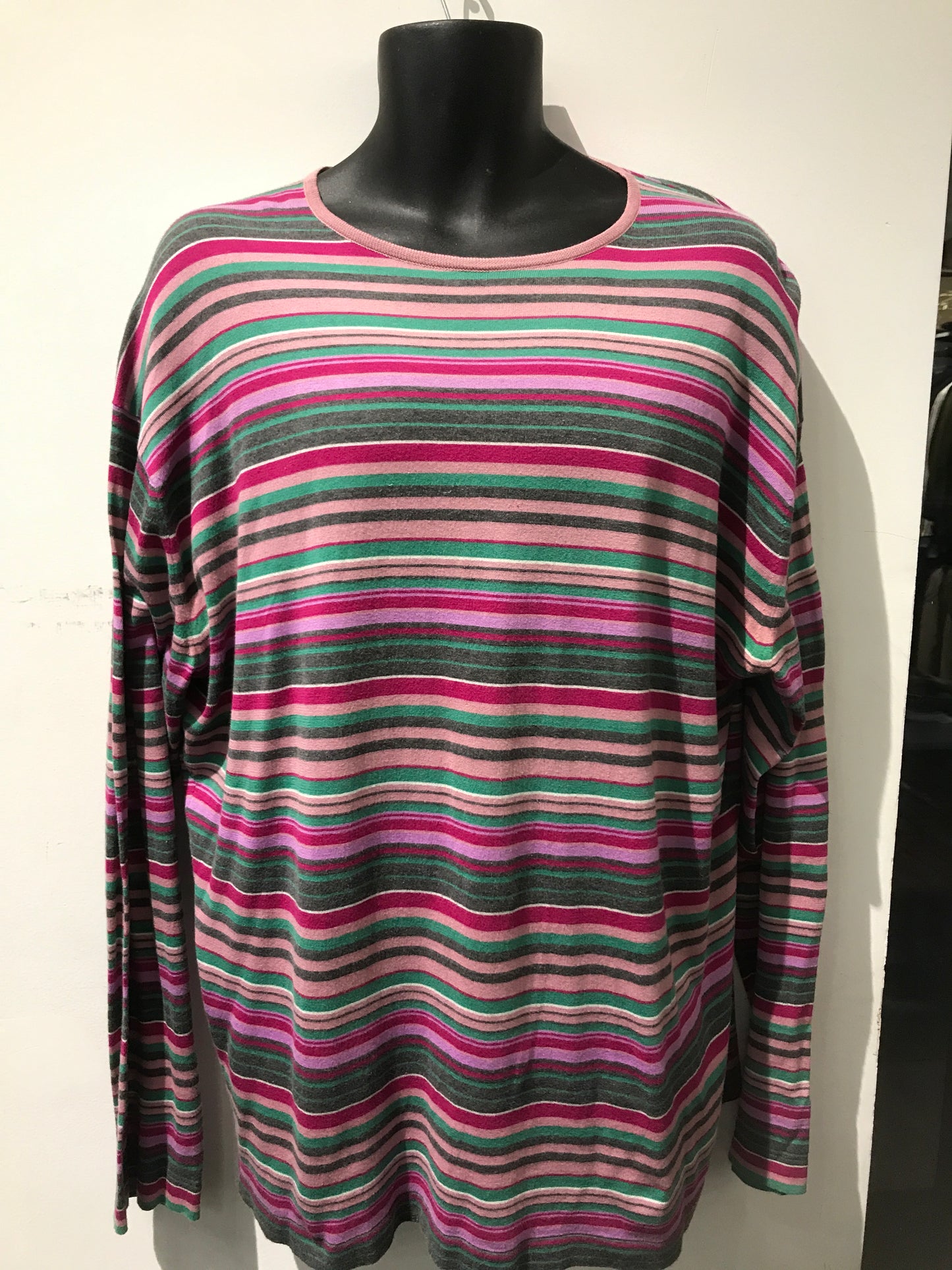 Burberry Striped Pullover: Sz 2X