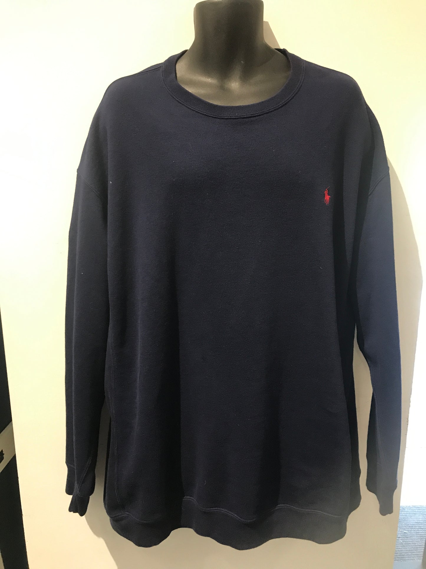Polo Navy Sweatshirt: Sz 2XLT