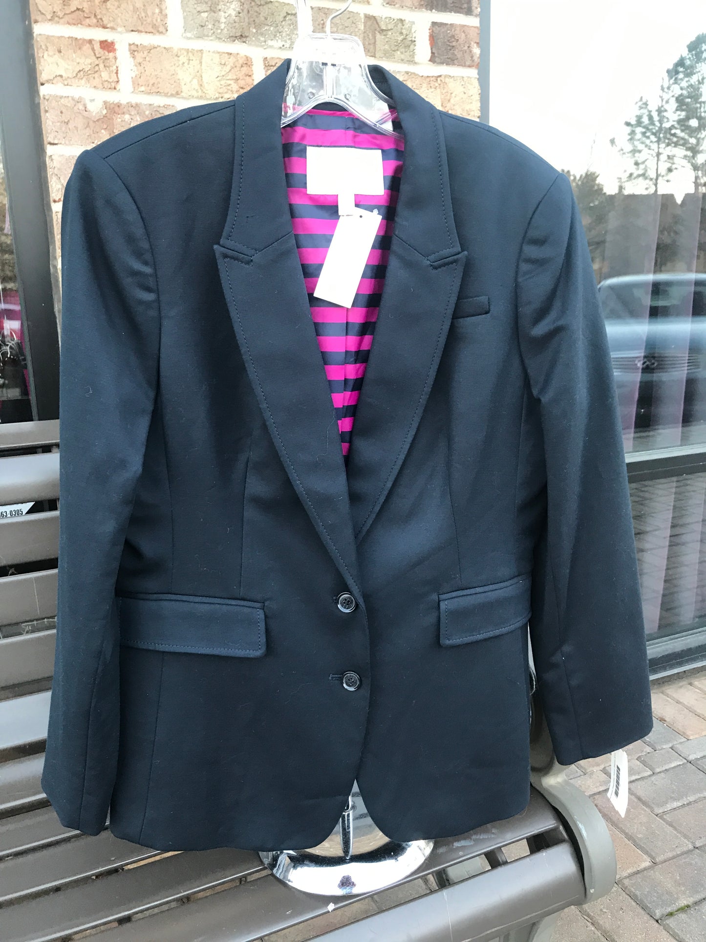 Banana Republic Navy Blazer: Sz 14P
