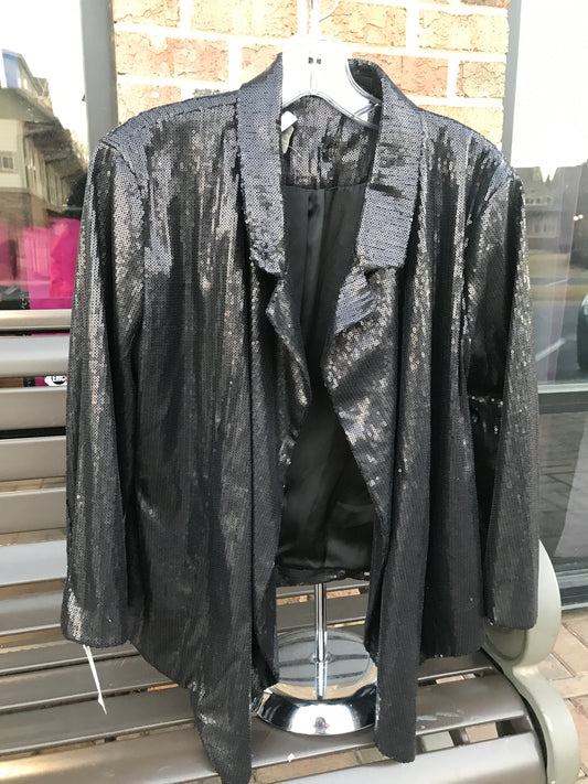 Costa Blanca Sequined Blazer: Sz 10