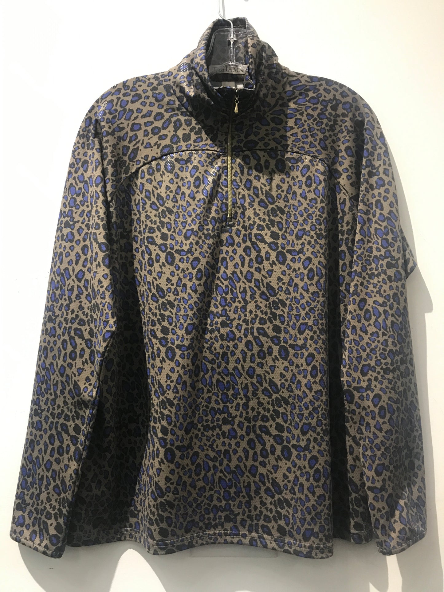 Leopard Workout Top: Sz L