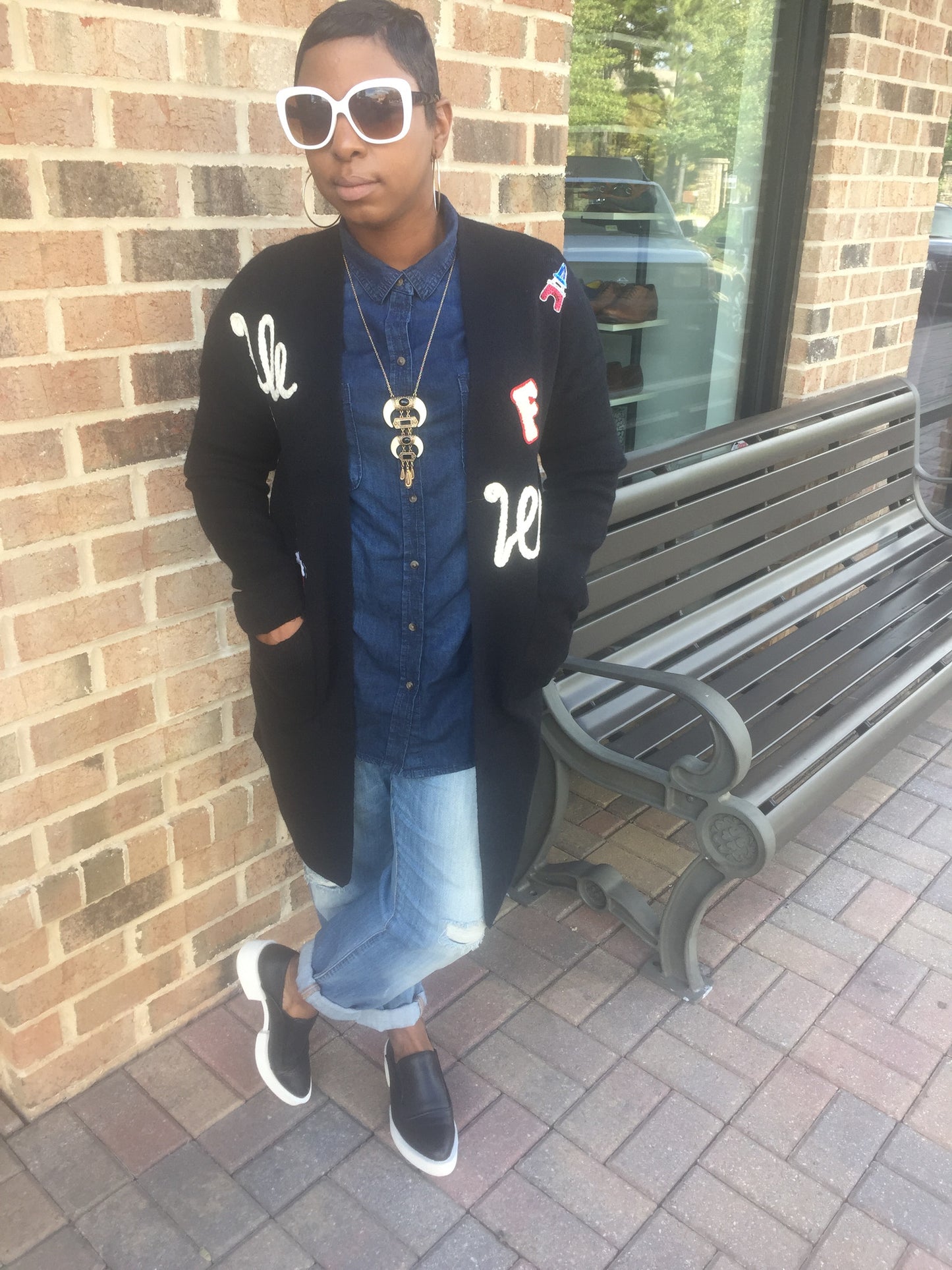 NEW! "Patriot of France" Long Cardigan!
