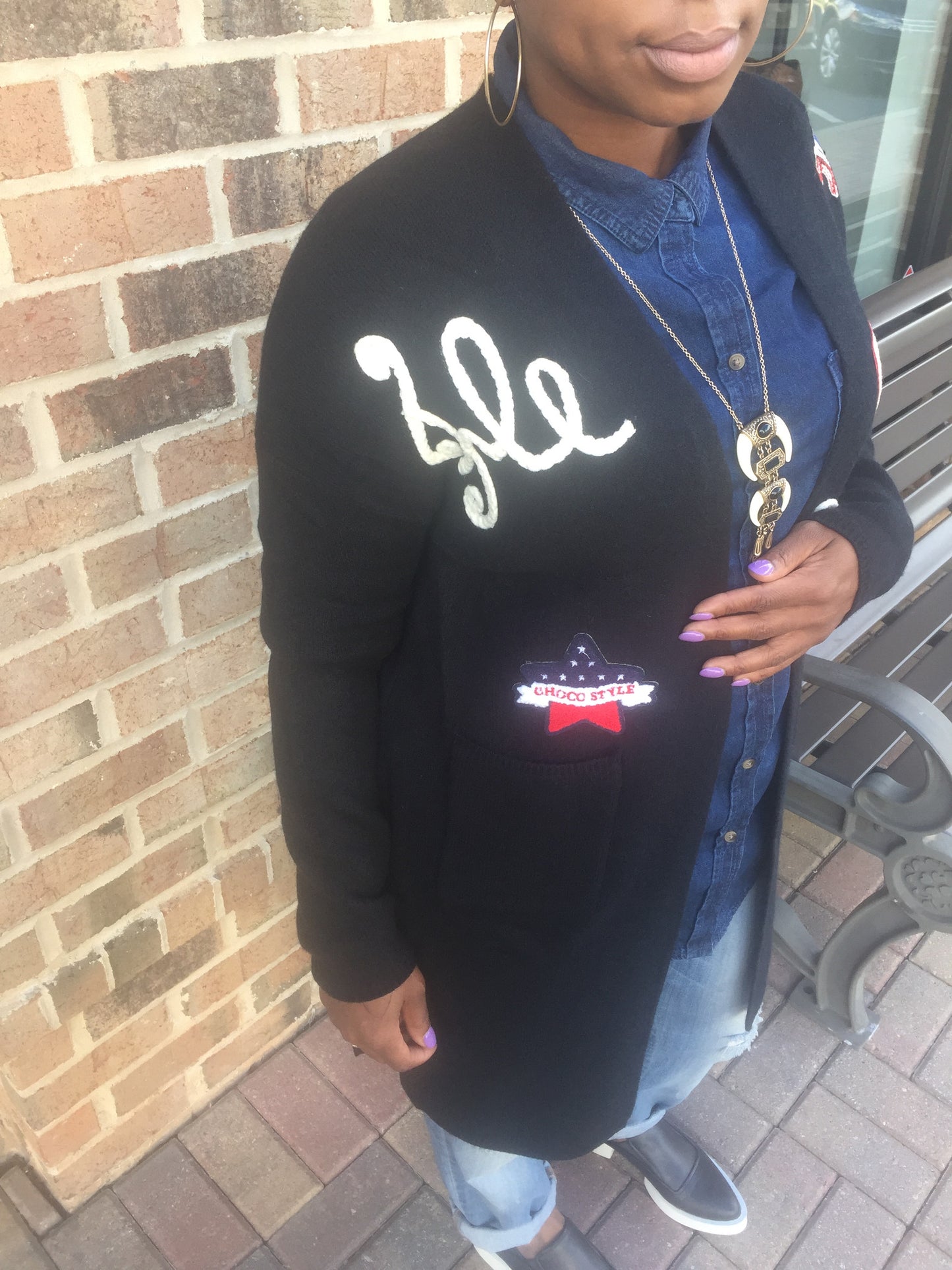 NEW! "Patriot of France" Long Cardigan!