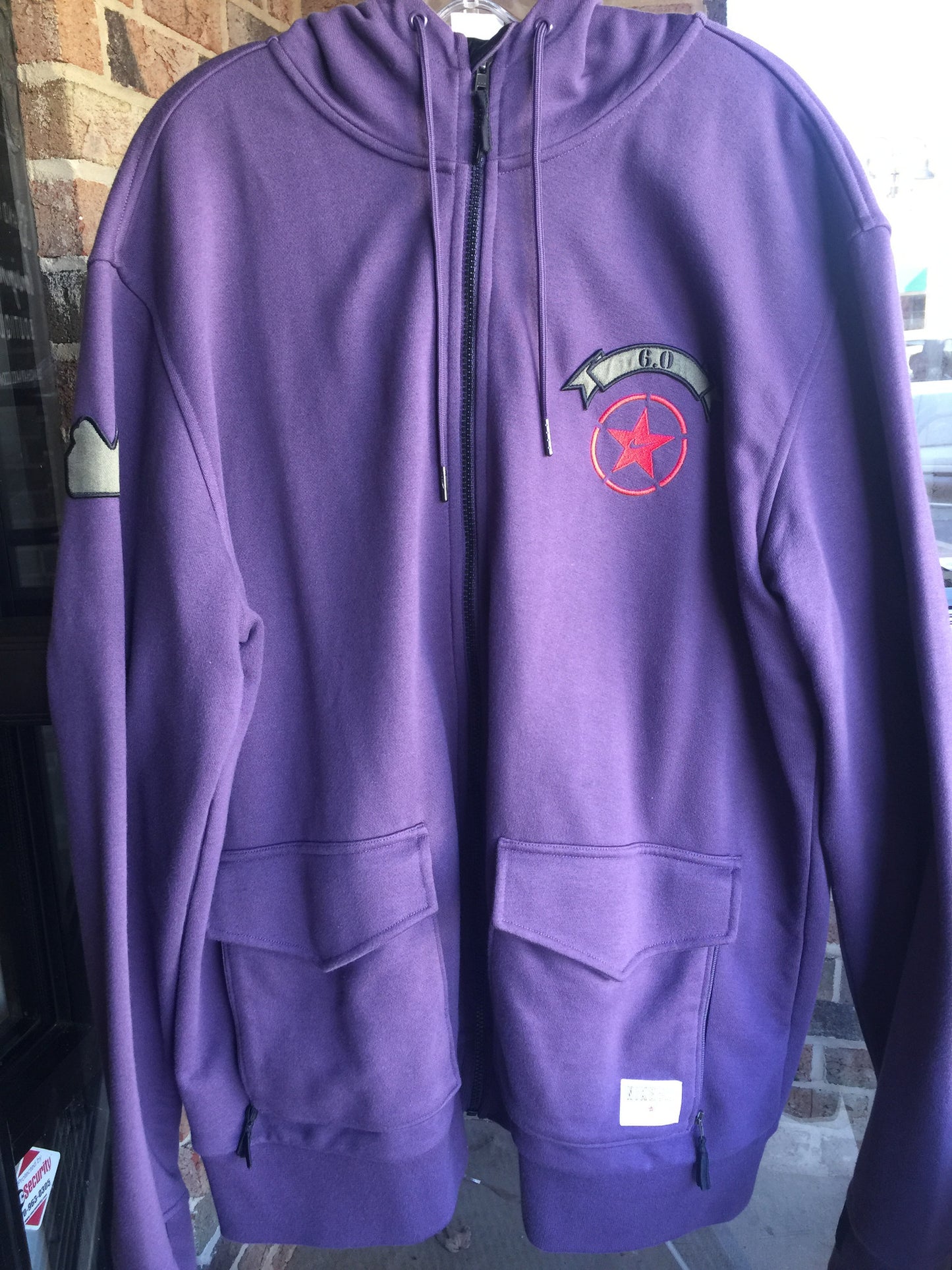 NIKE 6.0 Purple Hoodie: Sz 2X