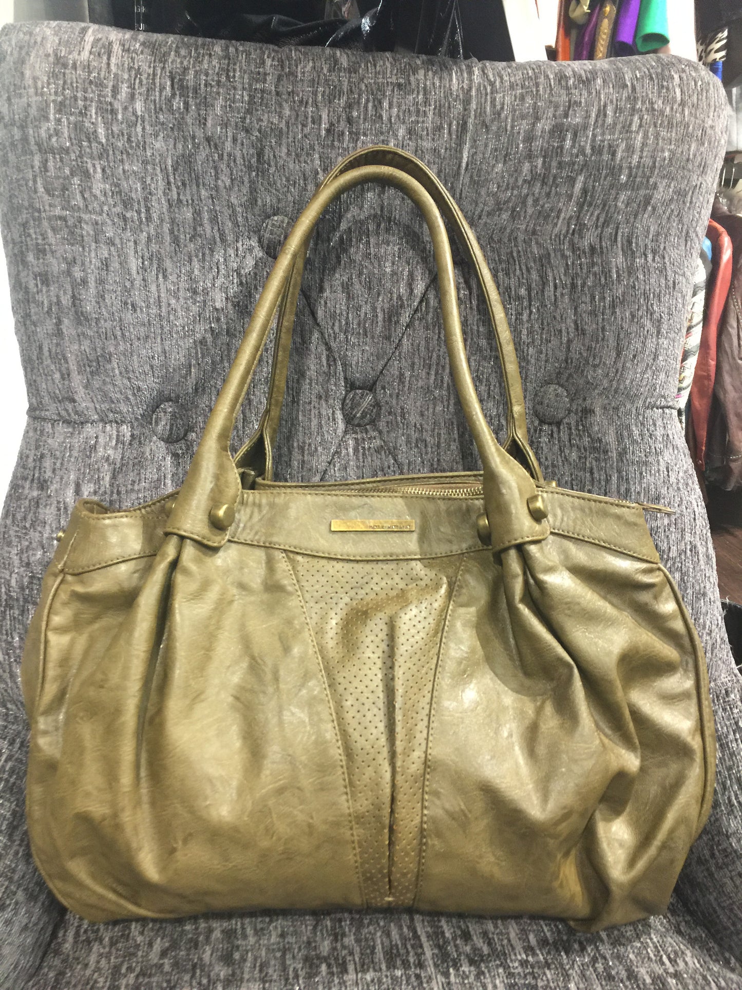 Matt & Nat Olive Handbag: Sz MED/LG