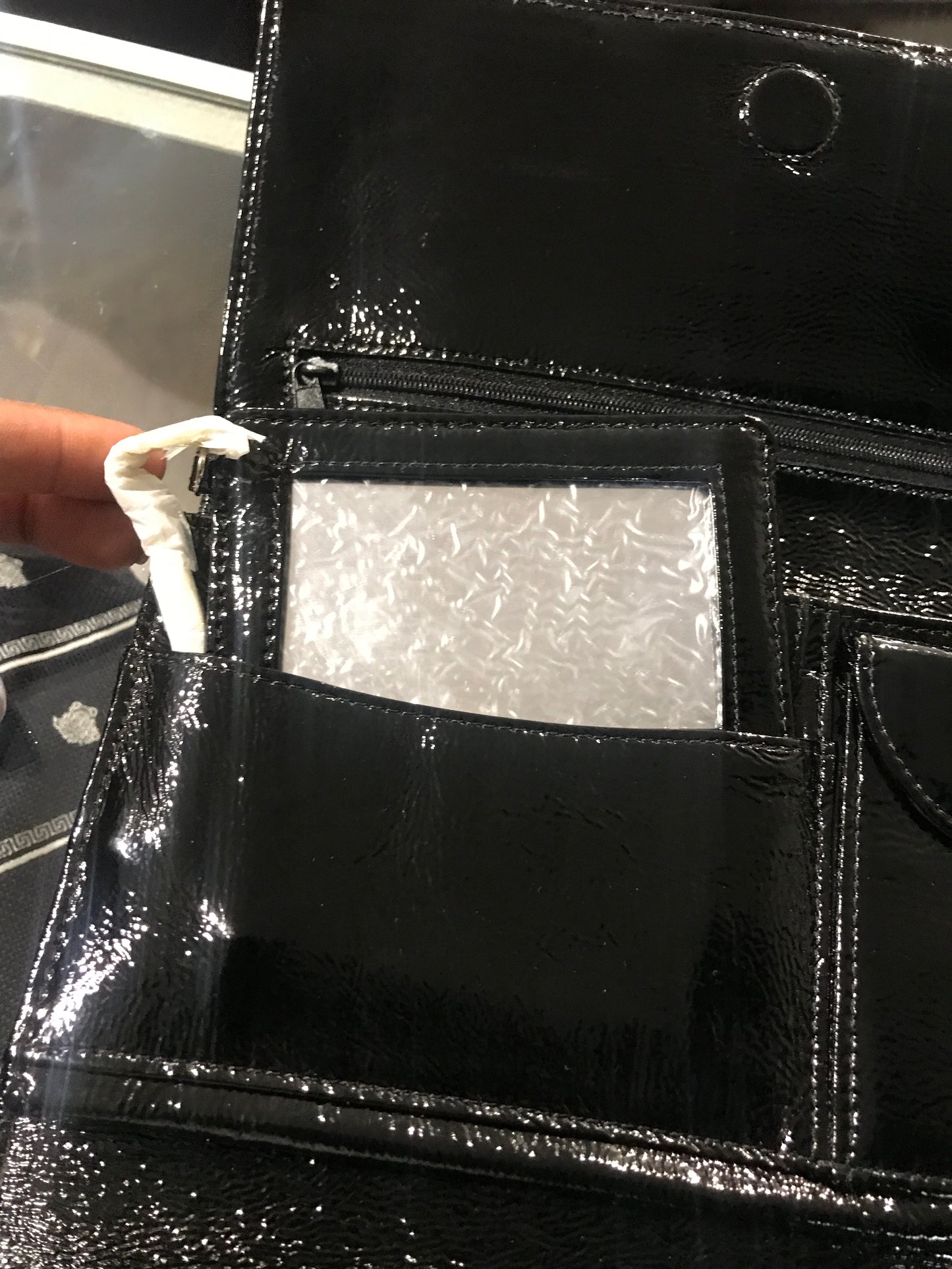 Hobo Patent Leather Wallet