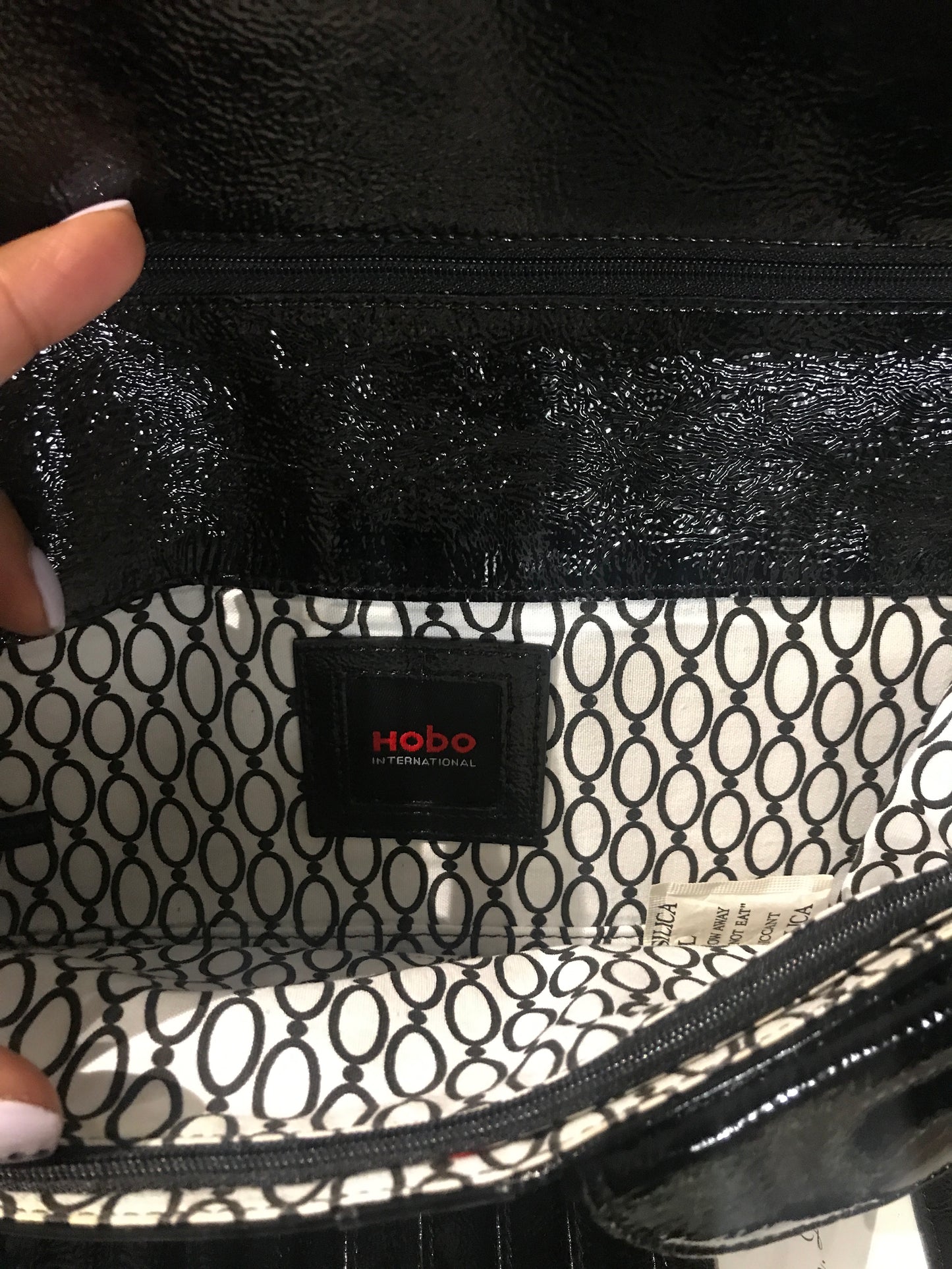 Hobo Patent Leather Wallet