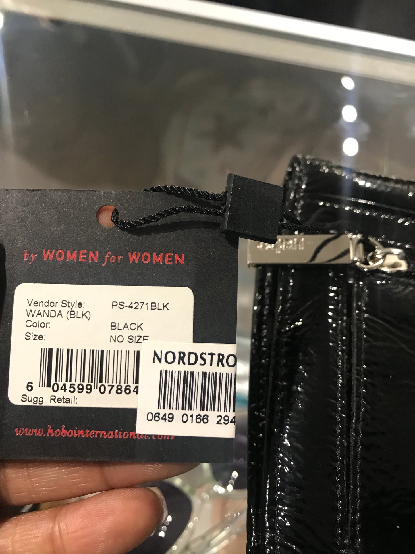 Hobo Patent Leather Wallet