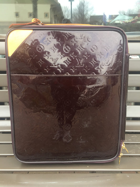 Louis Vuitton Patent Leather Suitcase
