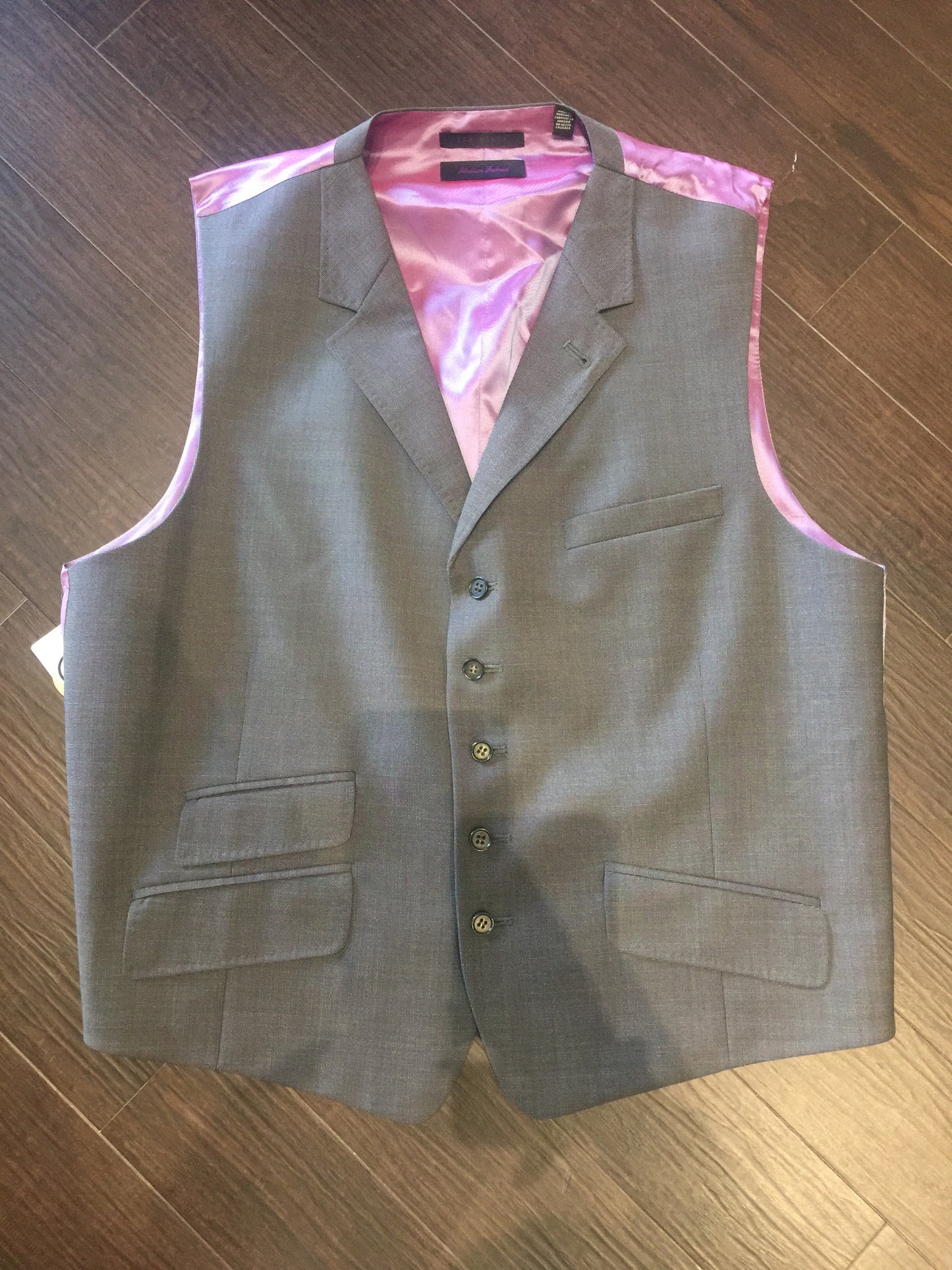 Men's Ted Baker Grey Vest: Sz M