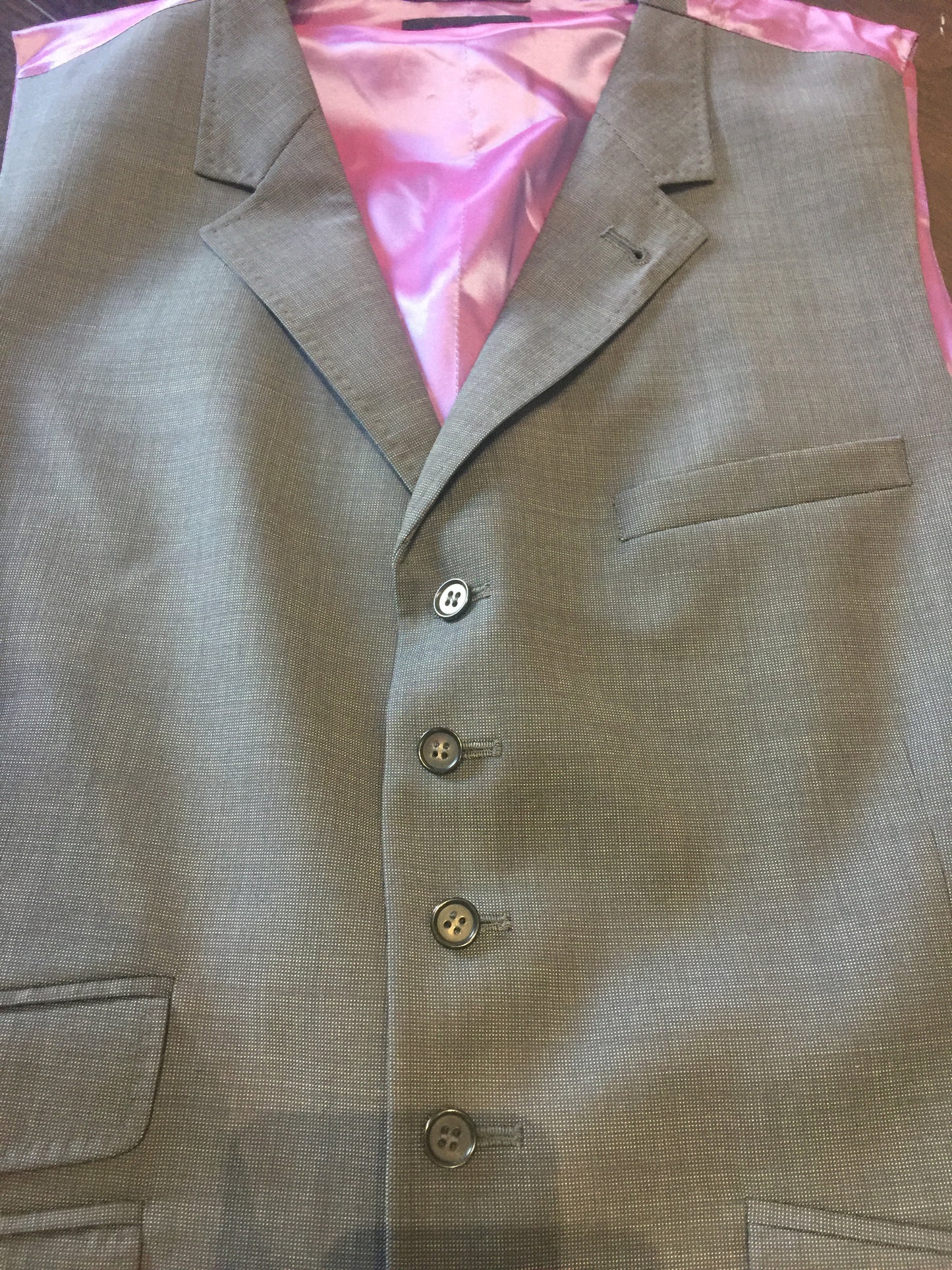Men's Ted Baker Grey Vest: Sz M