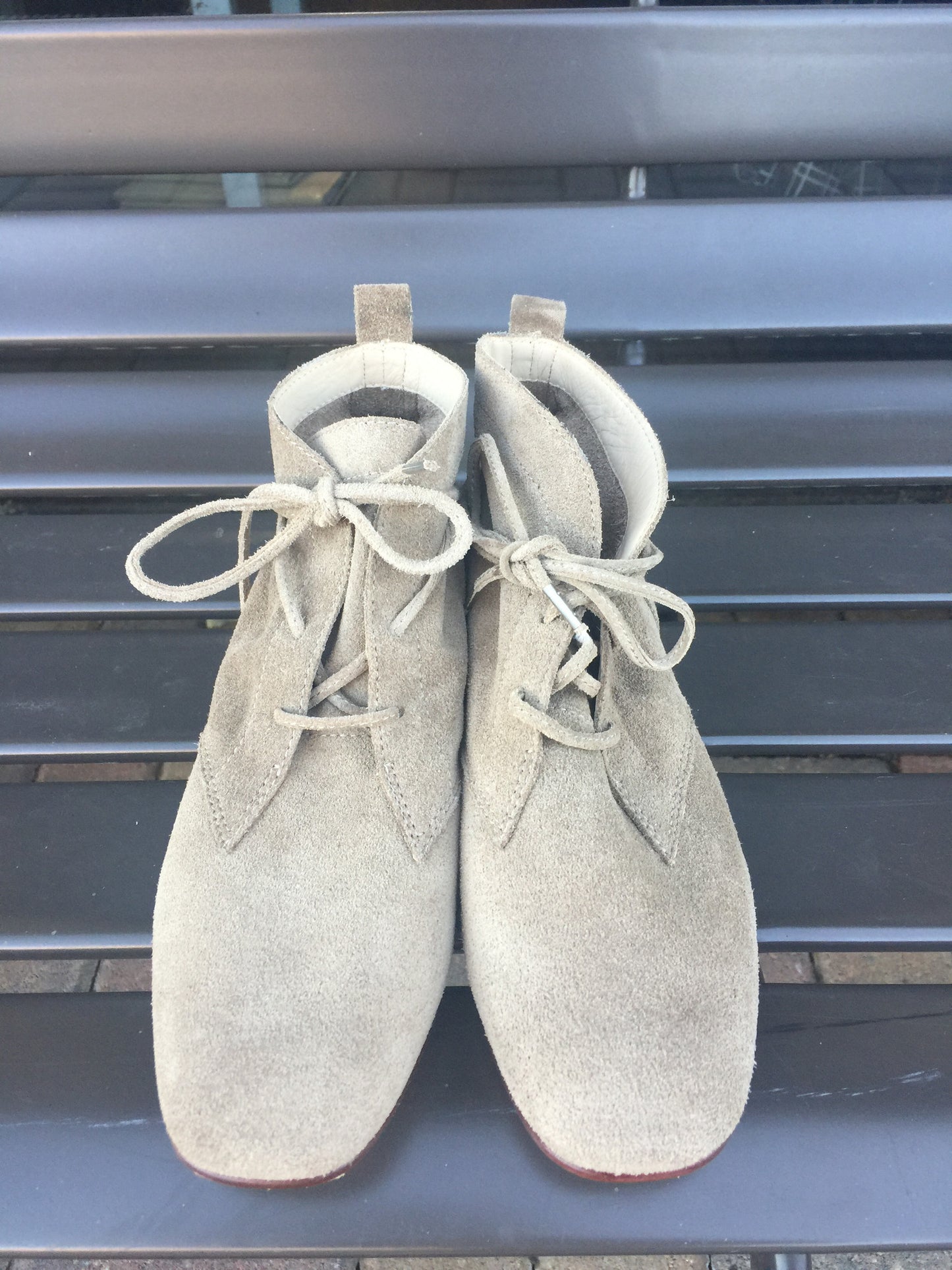 Elizabeth and James Suede Booties: Sz 7B