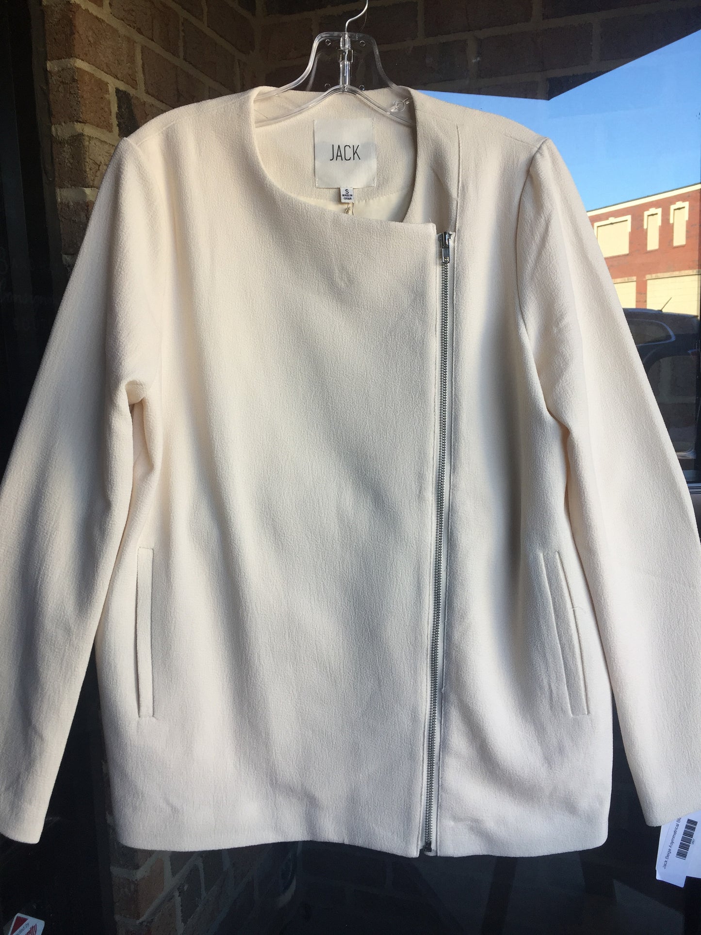 Jack Cream Blazer Jacket: Sz S