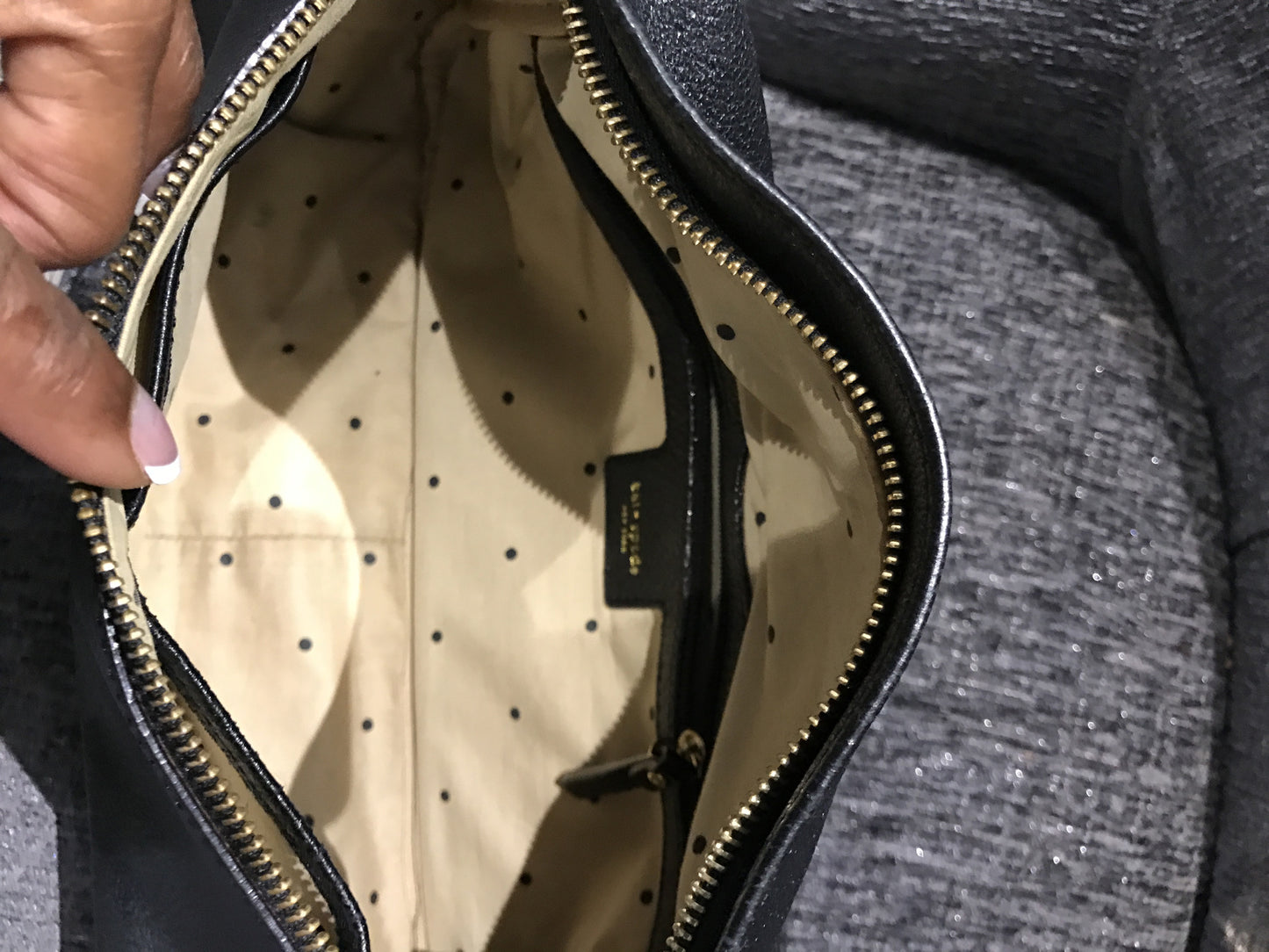 Kate Spade Leather Handbag w/ Roped Strap