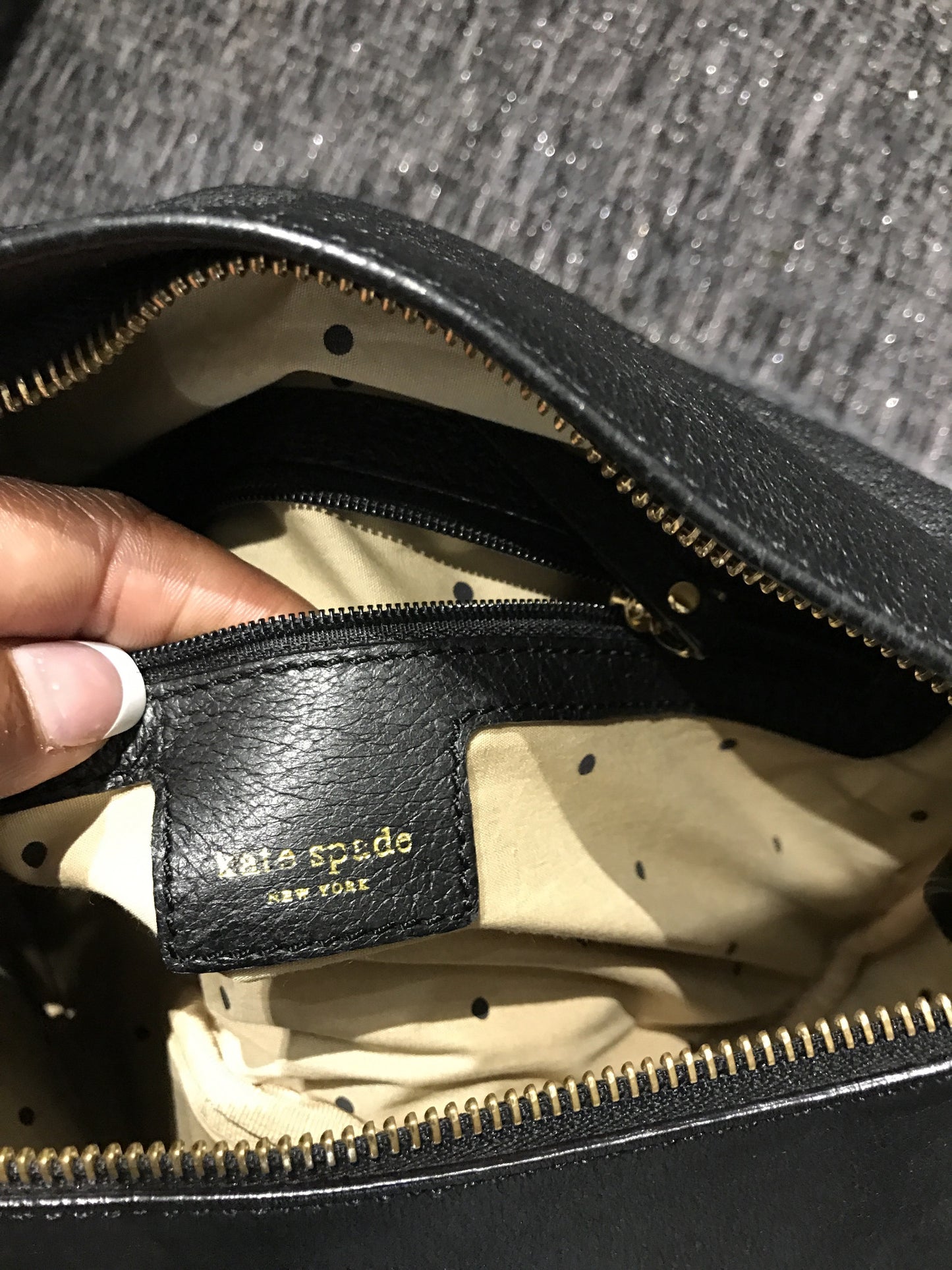 Kate Spade Leather Handbag w/ Roped Strap