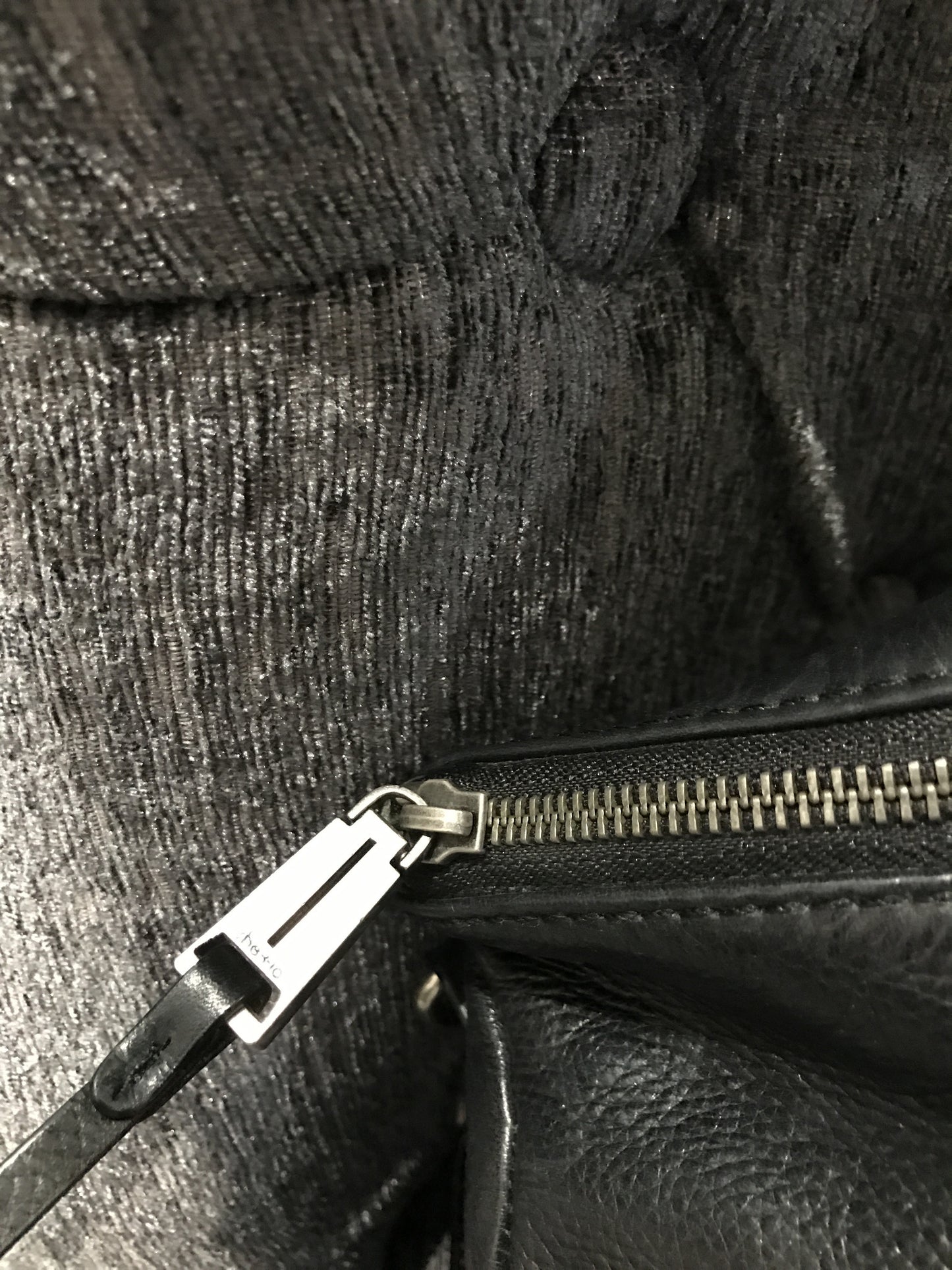 She+Lo Black Leather Handbag