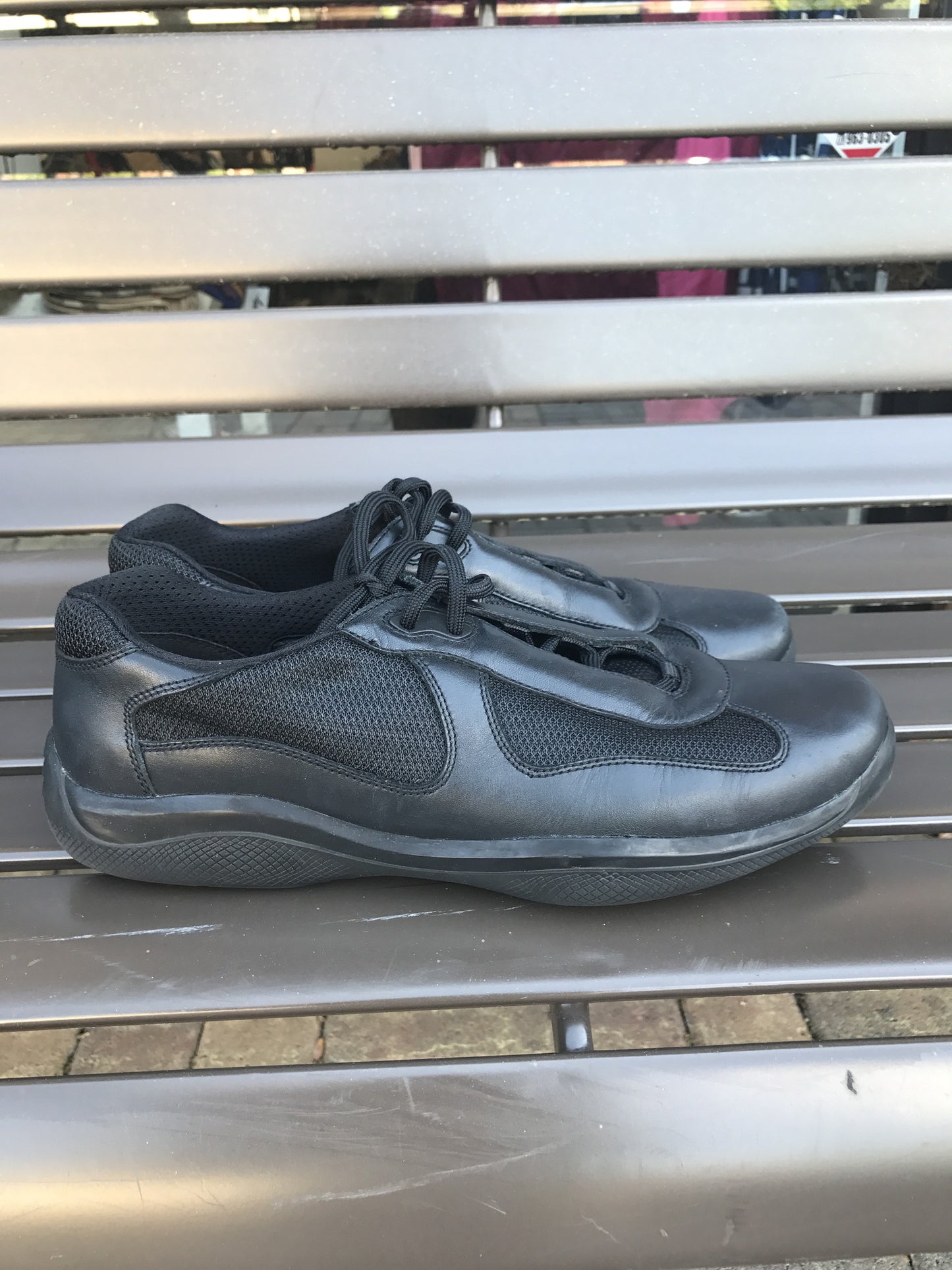 Prada Leather Sneakers: Sz 12