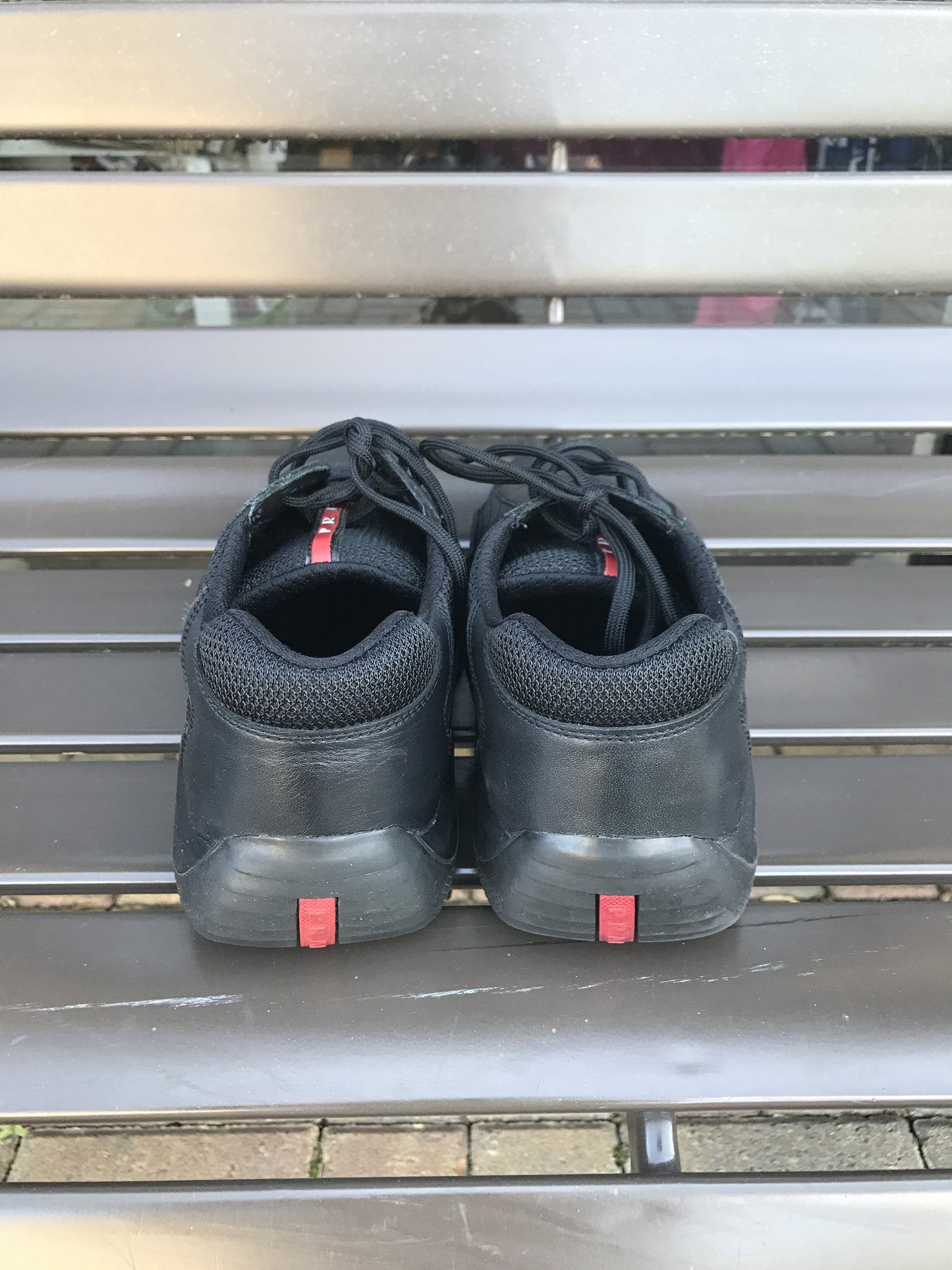 Prada Leather Sneakers: Sz 12